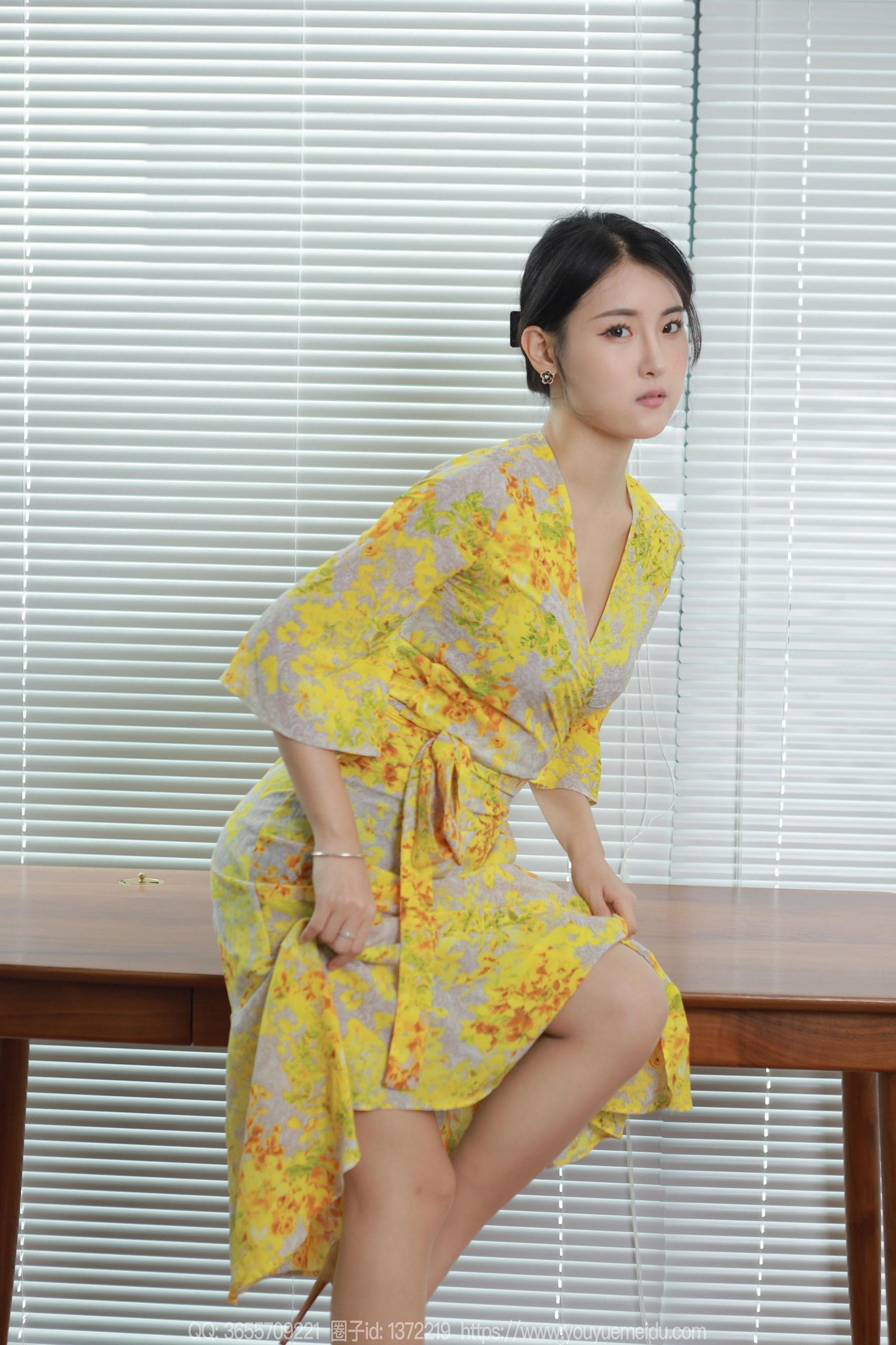 图片[37]-[IESS异思趣向] 2023.10.10 丝享家1555：小宝《黄色战袍》[82P] – 速更版-美库