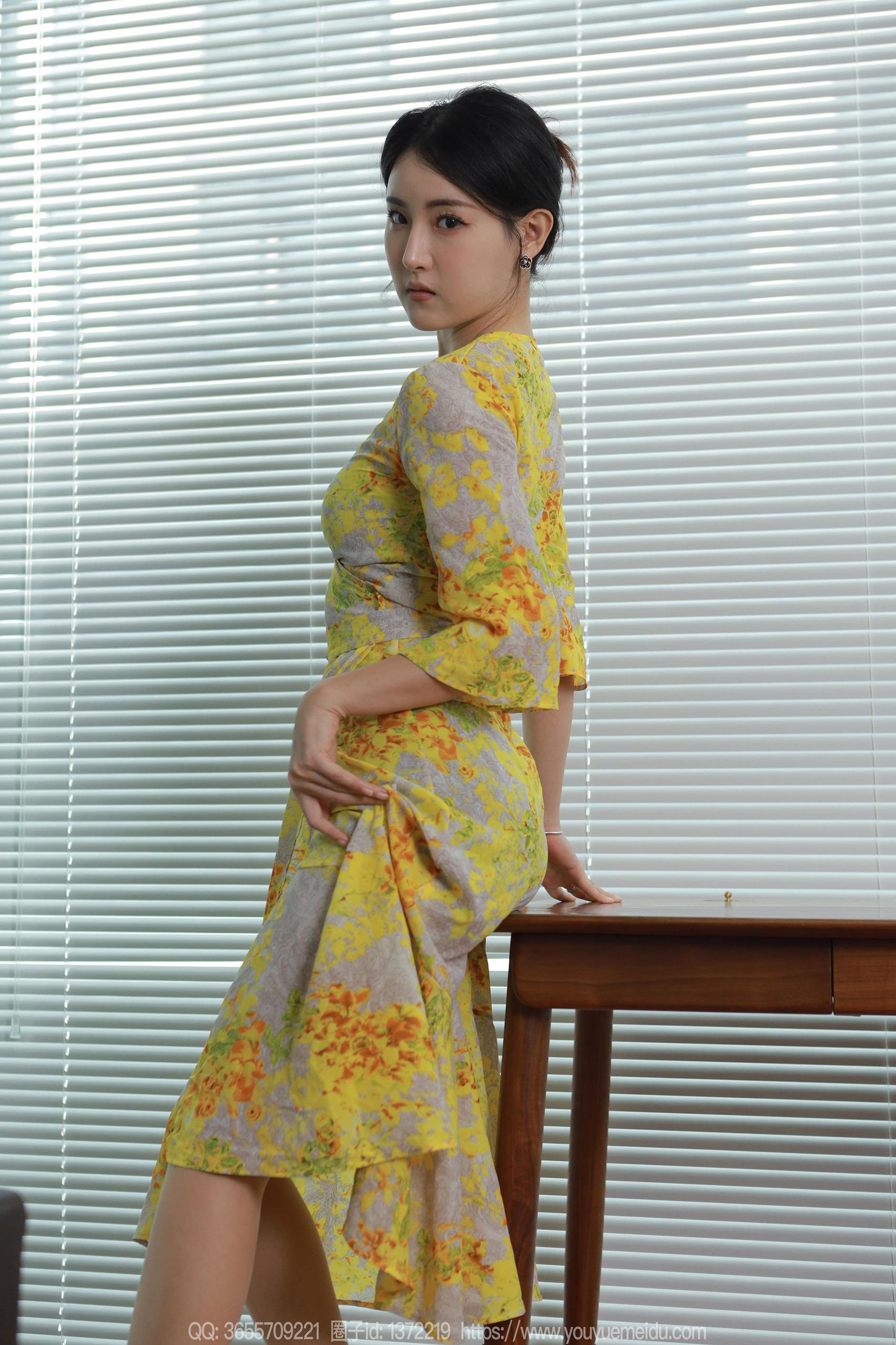 图片[42]-[IESS异思趣向] 2023.10.10 丝享家1555：小宝《黄色战袍》[82P] – 速更版-美库