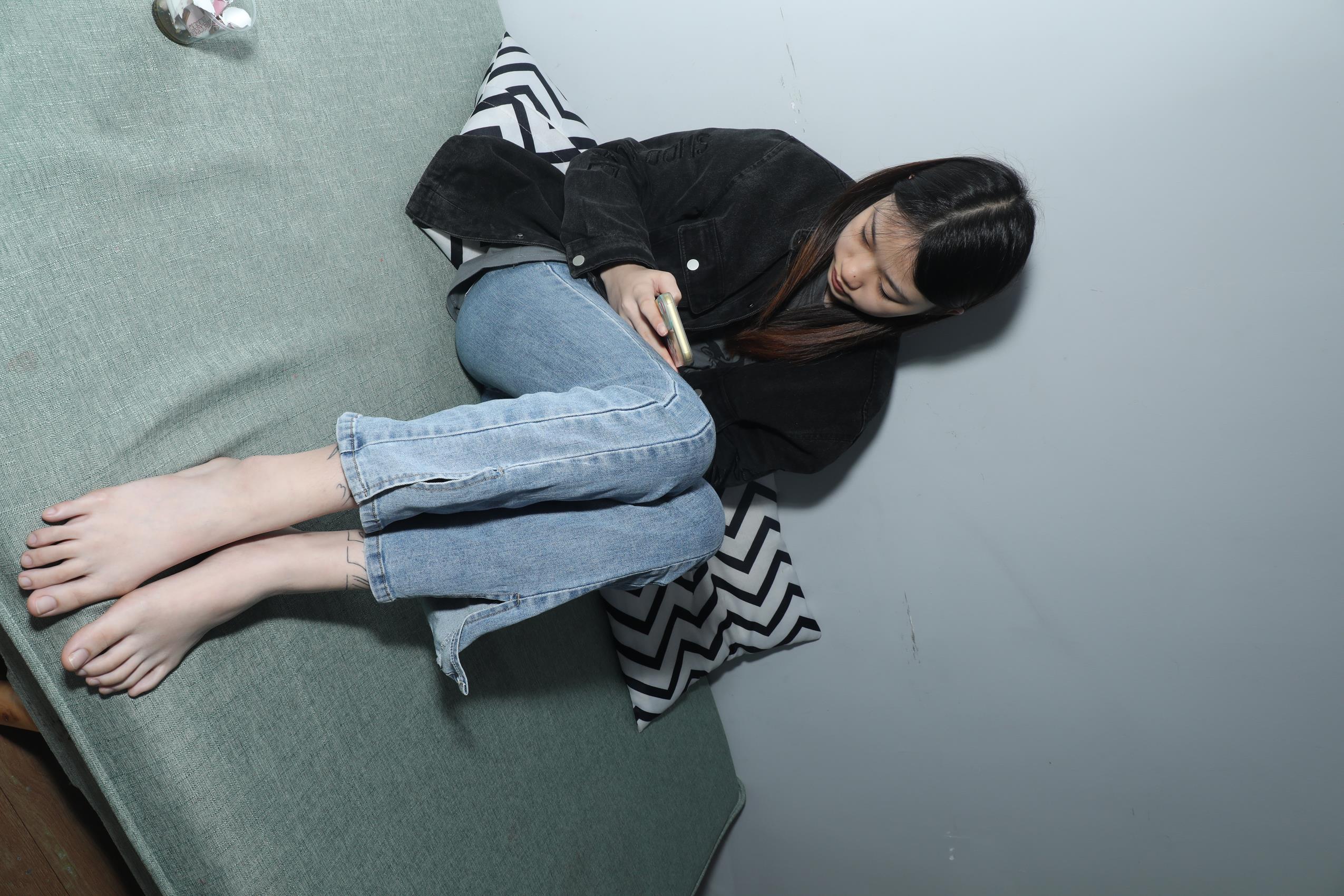 图片[67]-Pary摄影 NO.066 婉华穿上凉鞋展示纹身美脚[150P] – 速更版-美库