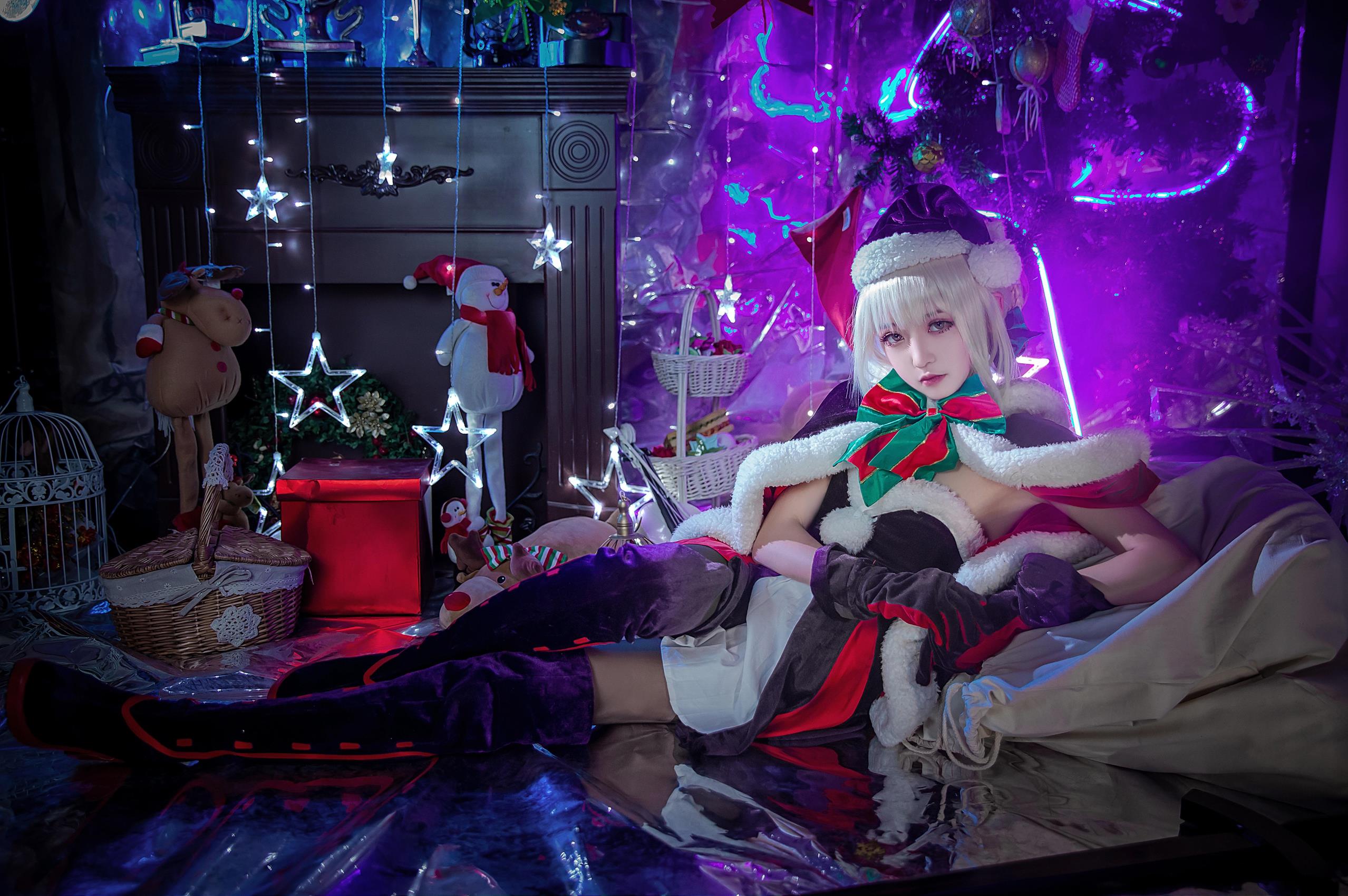 图片[12]-这个泡泡就是逊啦 – 阿尔托莉雅圣诞al[16P] – 速更版-美库