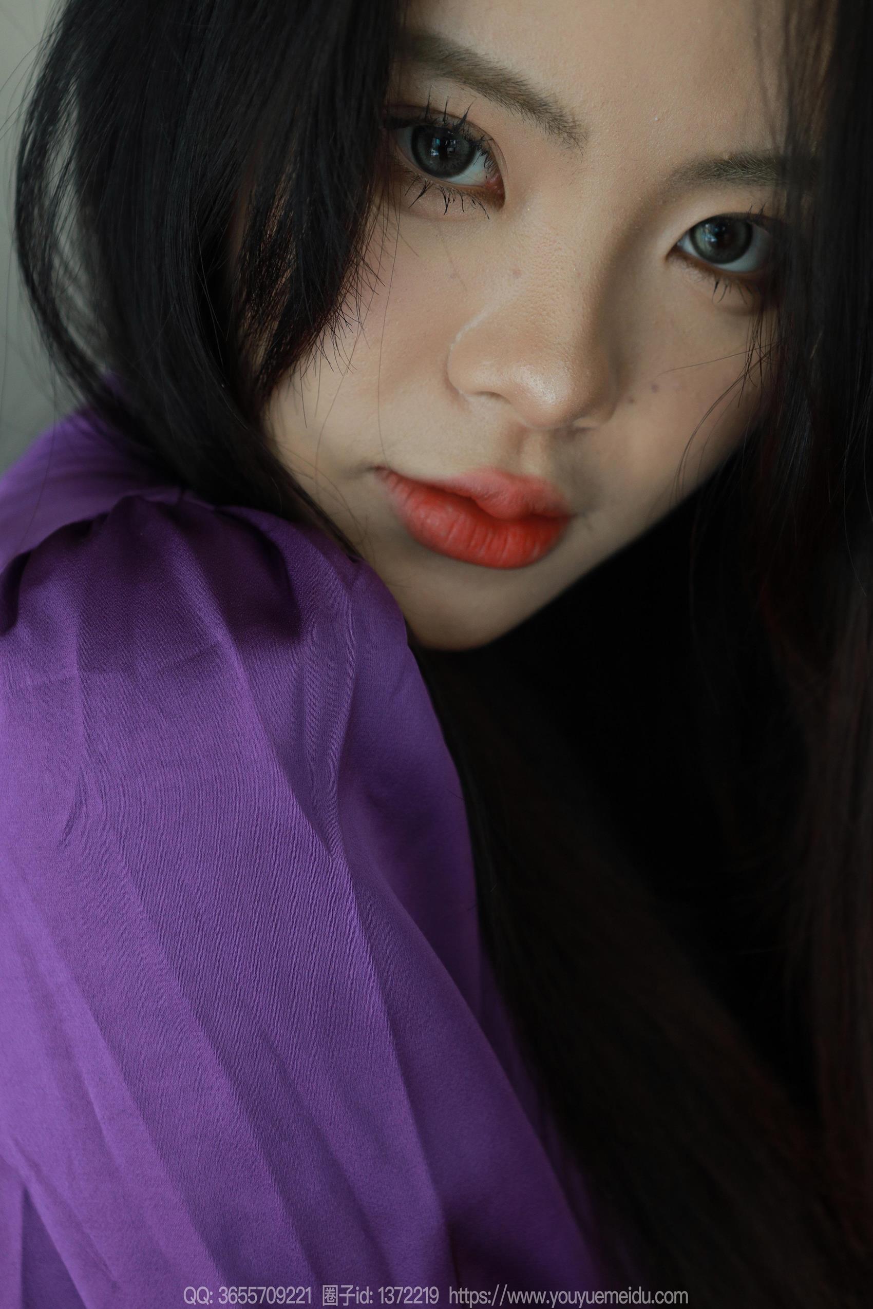 图片[44]-[IESS异思趣向] 2023.10.18 丝享家1562：兔兔《紫色韵味》[78P] – 速更版-美库