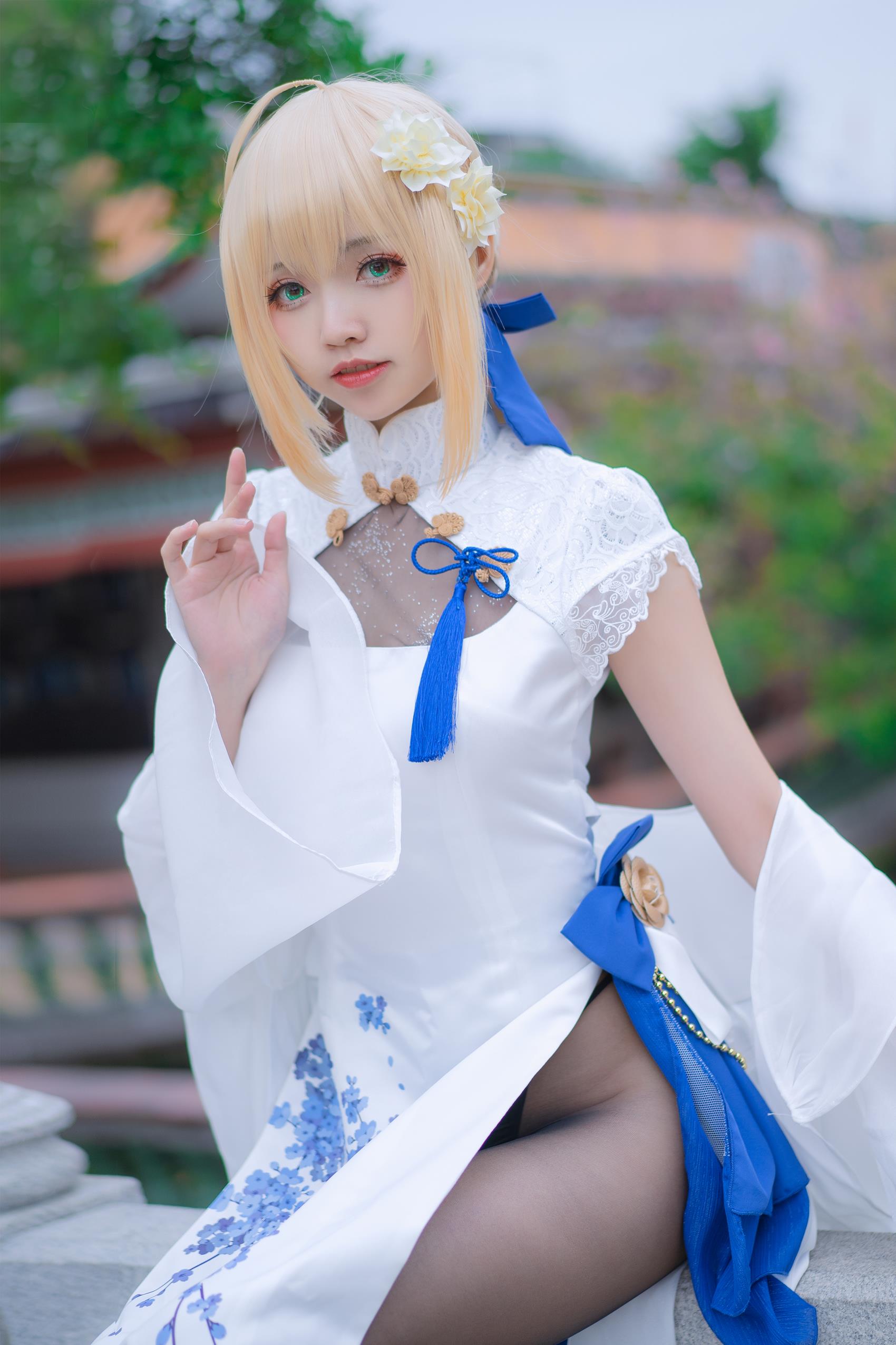 图片[12]-大大卷卷小卷 – FGOsaber 四周年旗袍[15P] – 速更版-美库