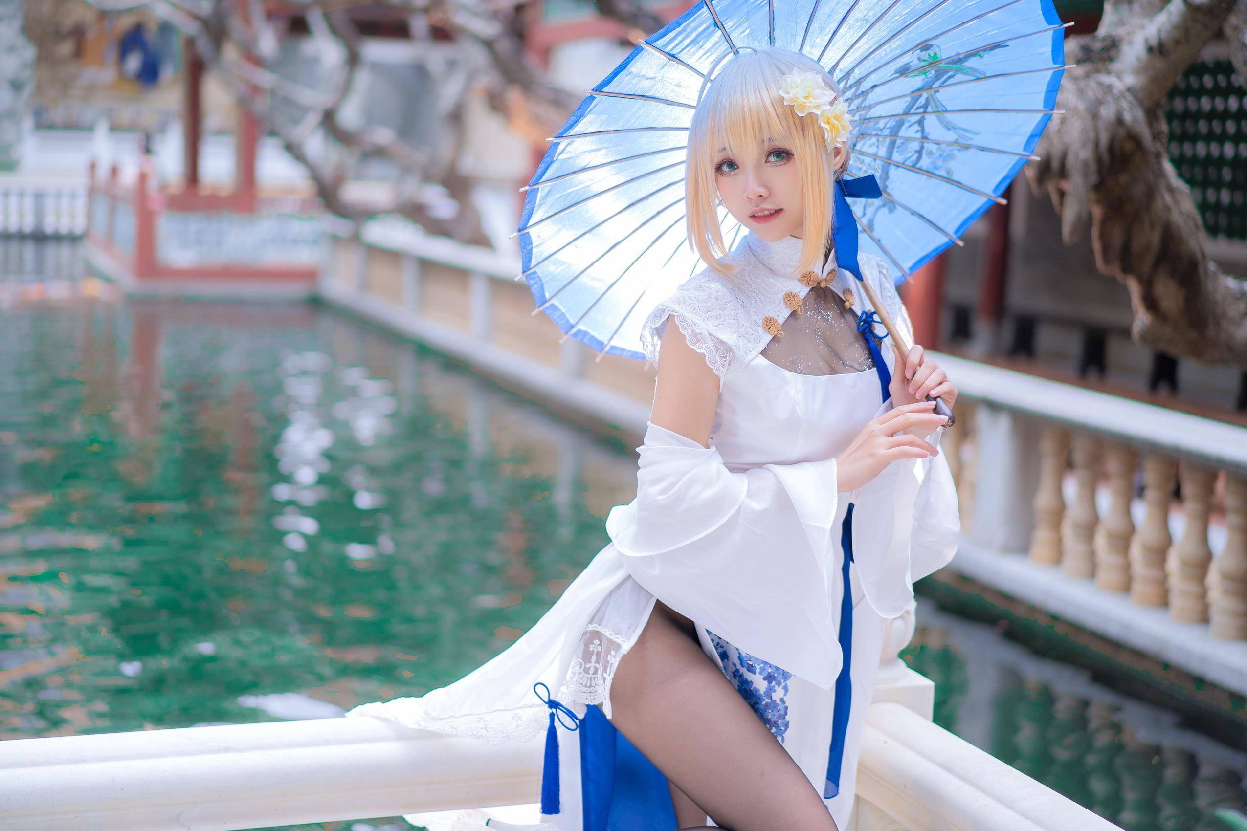 图片[16]-大大卷卷小卷 – FGOsaber 四周年旗袍[15P] – 速更版-美库