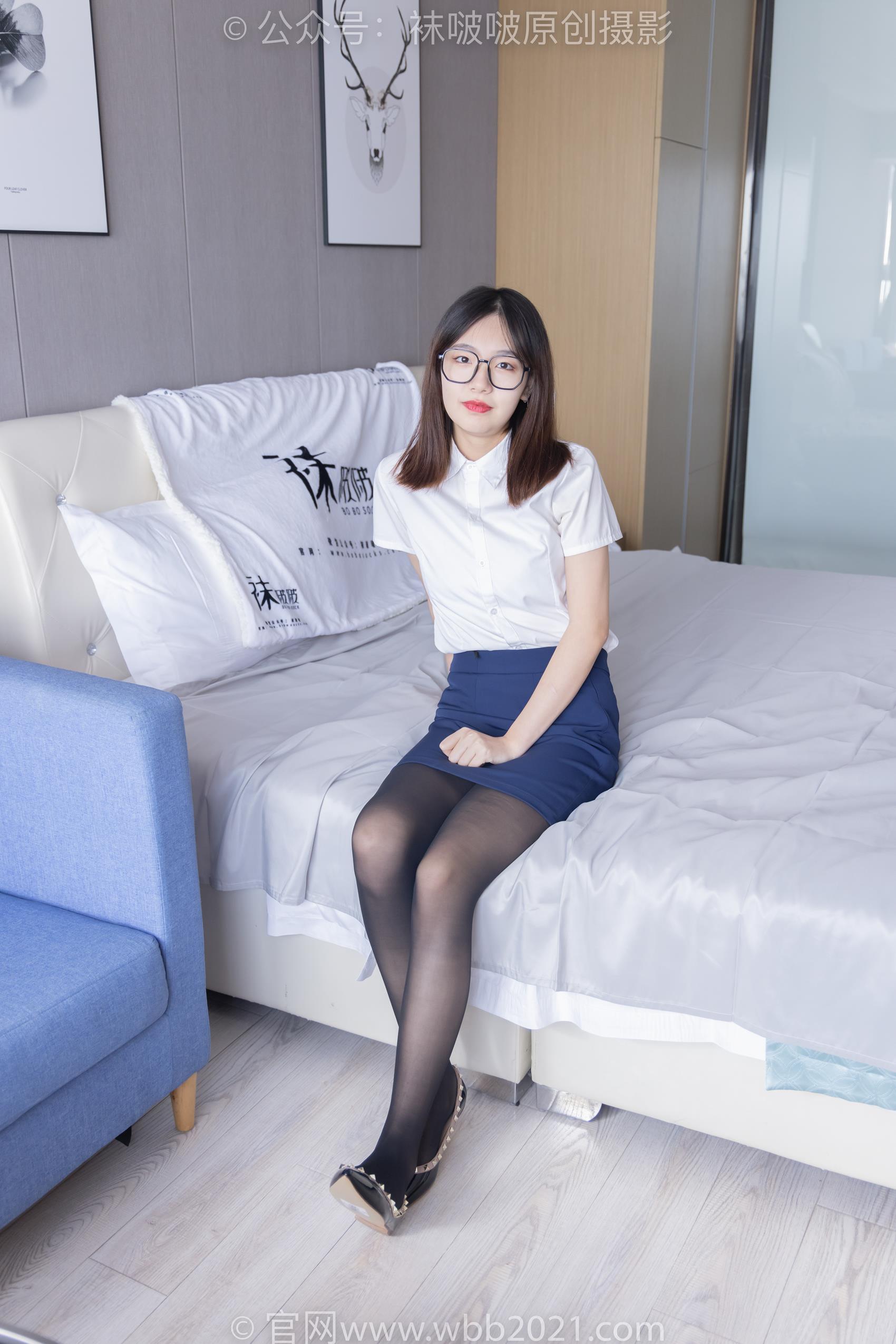 图片[16]-[BoBoSocks袜啵啵]NO.296 小甜豆-皮鞋、平底鞋、黑丝、油亮厚黑丝[140P] – 速更版-美库