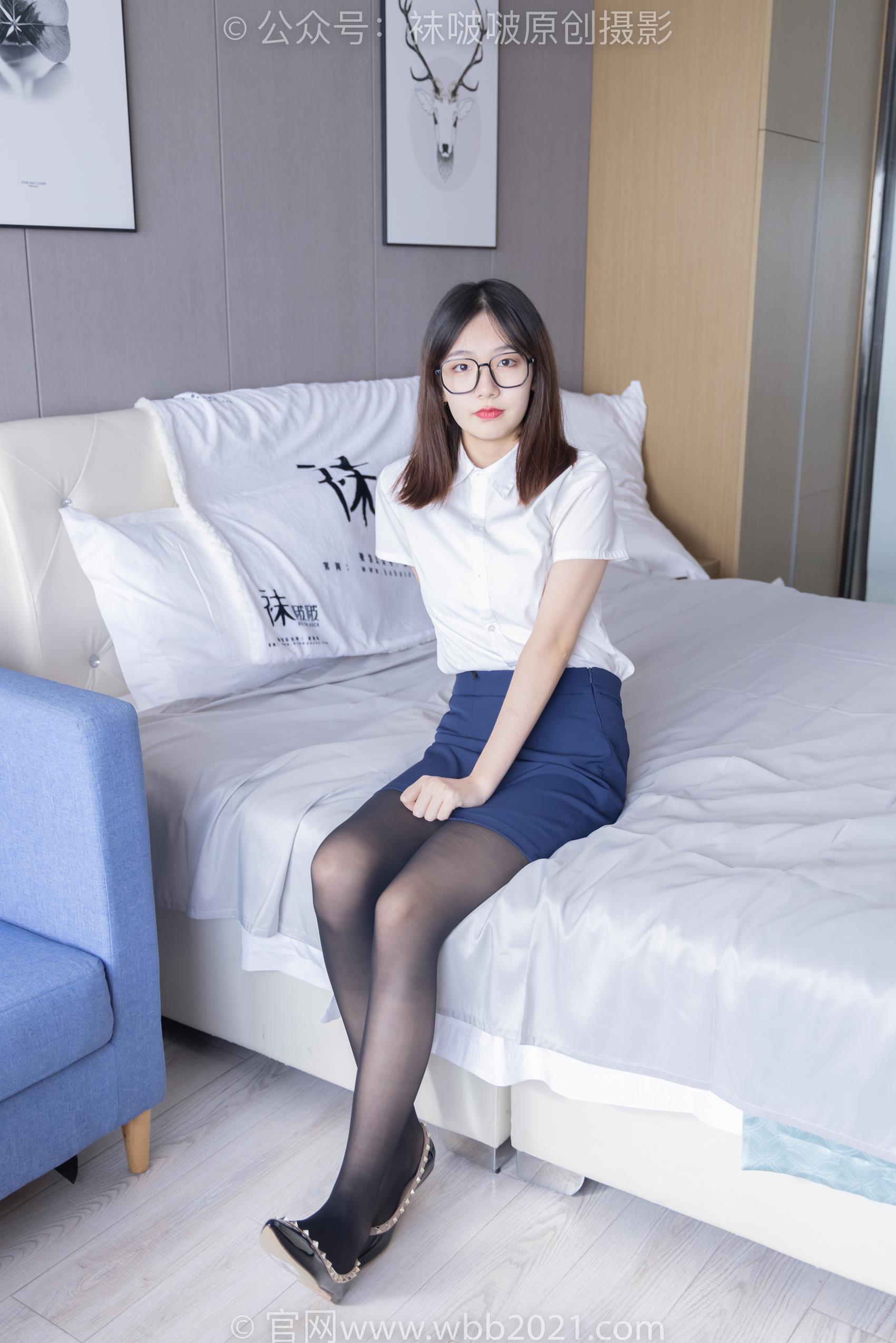 图片[17]-[BoBoSocks袜啵啵]NO.296 小甜豆-皮鞋、平底鞋、黑丝、油亮厚黑丝[140P] – 速更版-美库