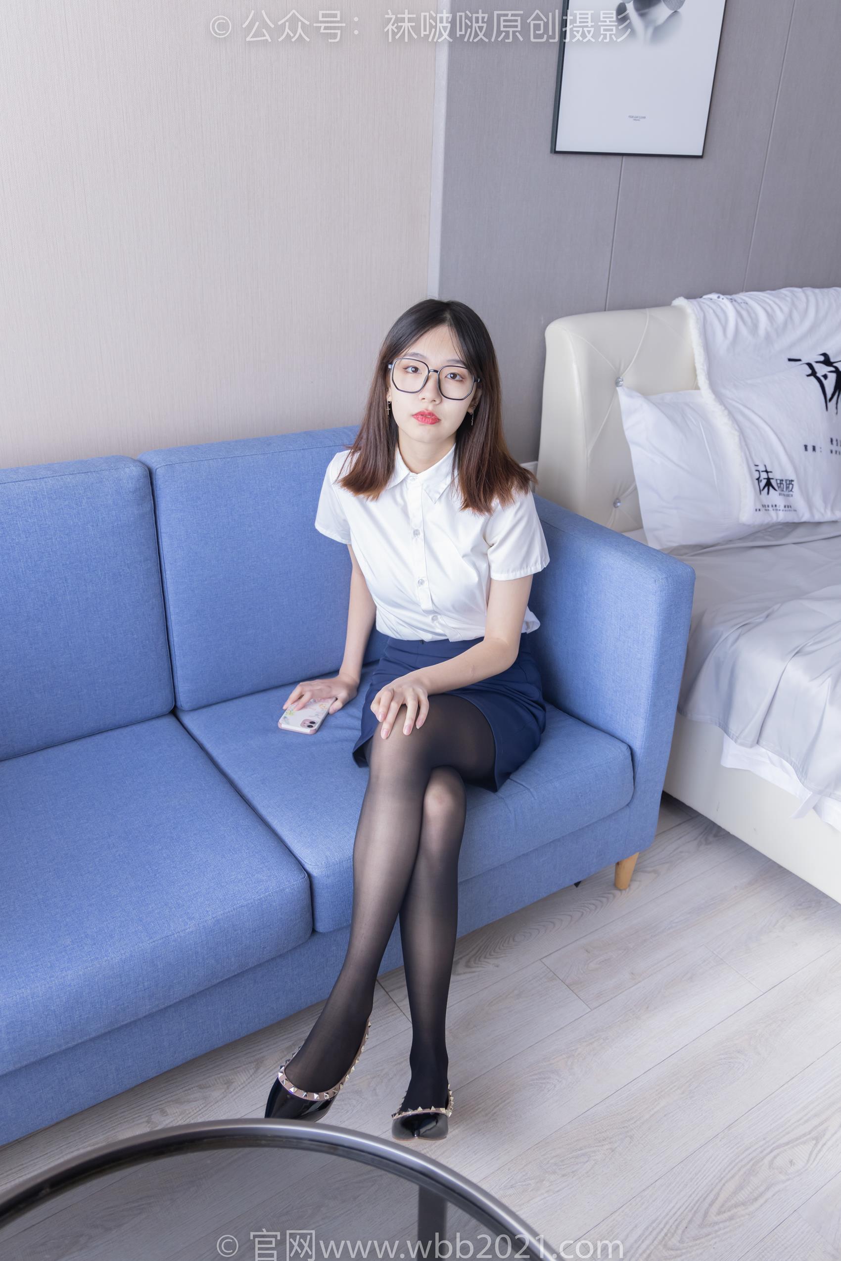 图片[18]-[BoBoSocks袜啵啵]NO.296 小甜豆-皮鞋、平底鞋、黑丝、油亮厚黑丝[140P] – 速更版-美库