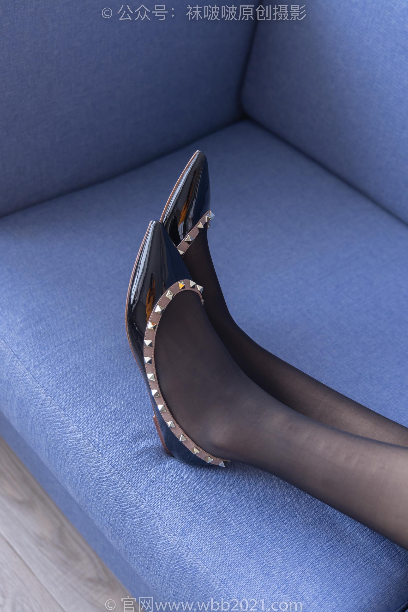 图片[24]-[BoBoSocks袜啵啵]NO.296 小甜豆-皮鞋、平底鞋、黑丝、油亮厚黑丝[140P] – 速更版-美库