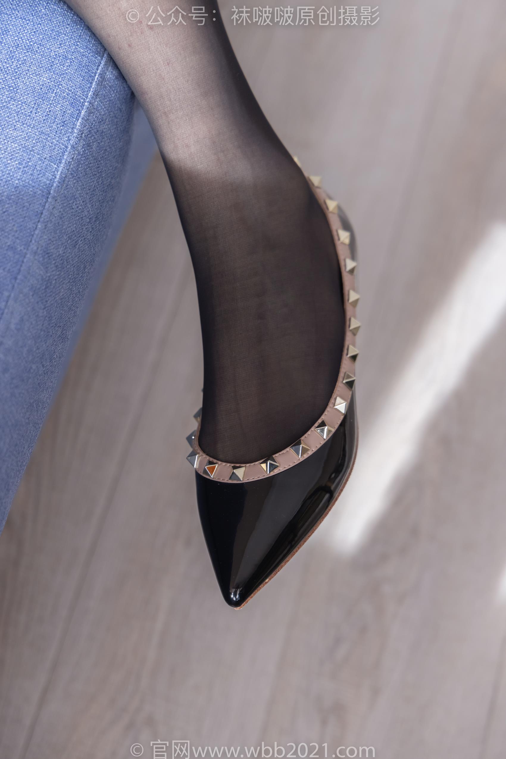 图片[29]-[BoBoSocks袜啵啵]NO.296 小甜豆-皮鞋、平底鞋、黑丝、油亮厚黑丝[140P] – 速更版-美库