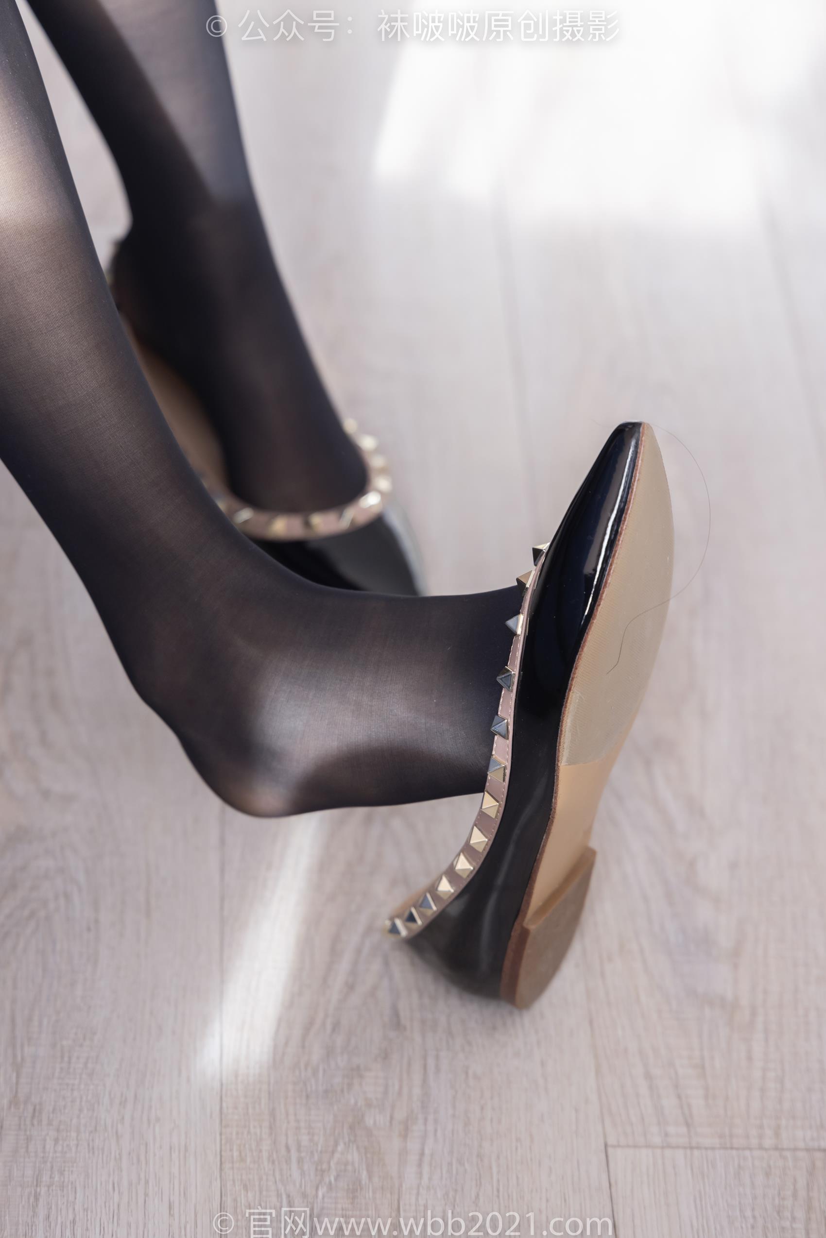 图片[30]-[BoBoSocks袜啵啵]NO.296 小甜豆-皮鞋、平底鞋、黑丝、油亮厚黑丝[140P] – 速更版-美库