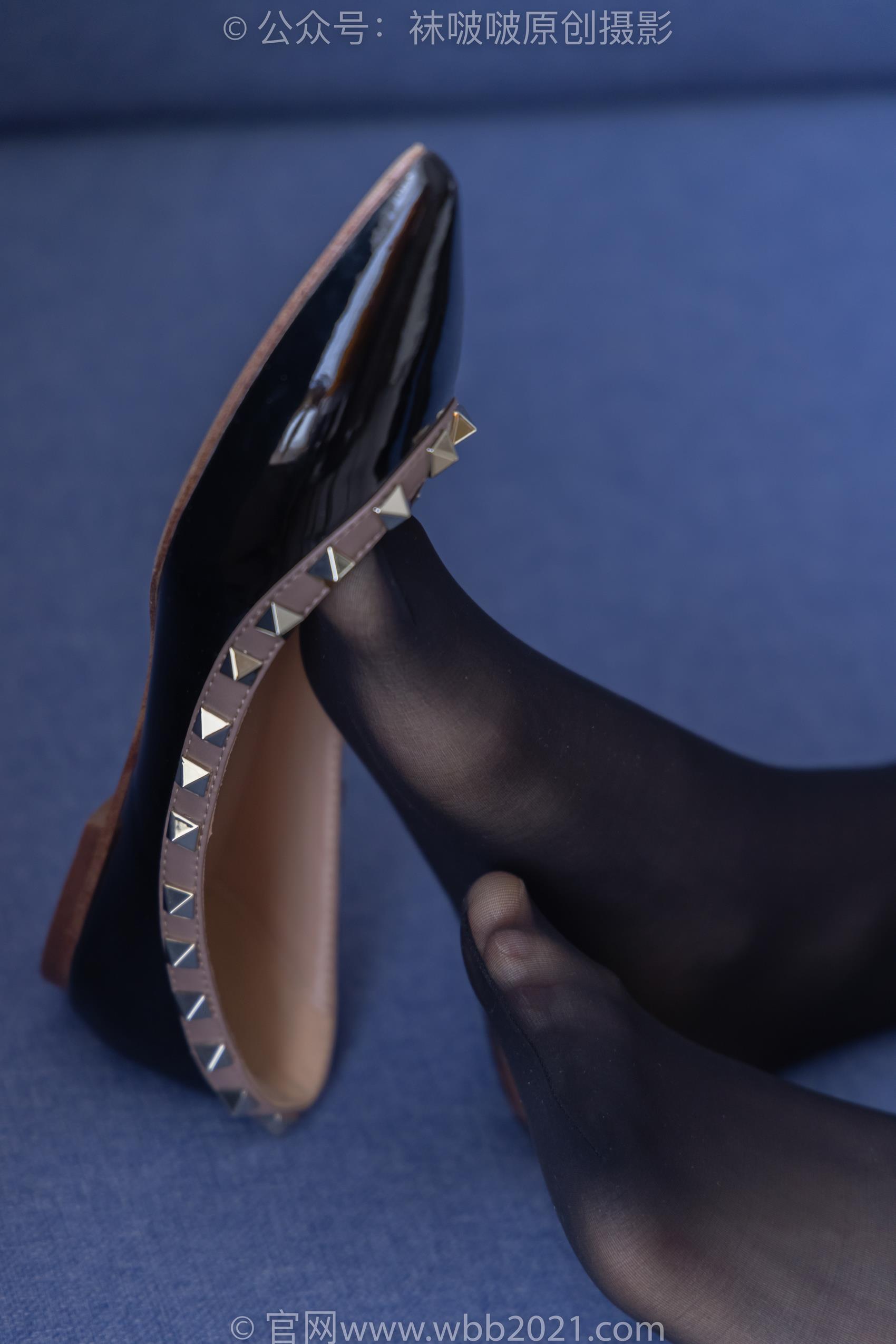 图片[40]-[BoBoSocks袜啵啵]NO.296 小甜豆-皮鞋、平底鞋、黑丝、油亮厚黑丝[140P] – 速更版-美库