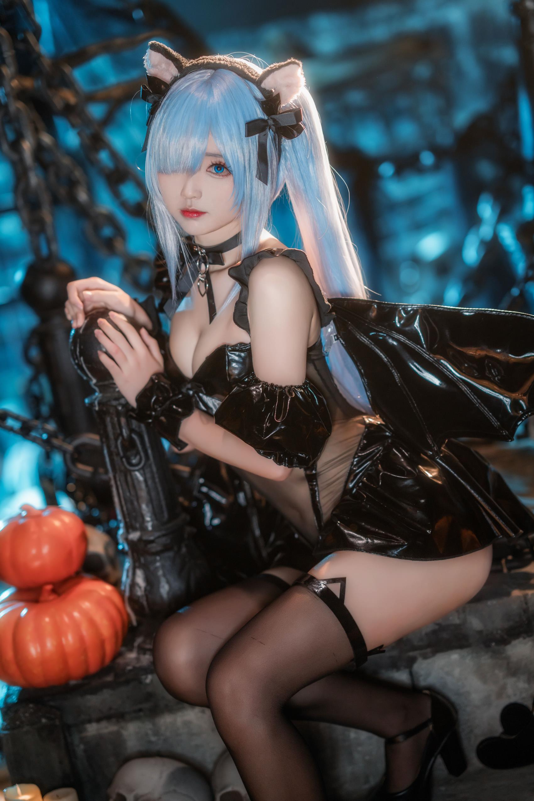 图片[14]-大大卷卷小卷 – 碧蓝航线雅努斯 万圣喵喵惊悚夜[15P] – 速更版-美库