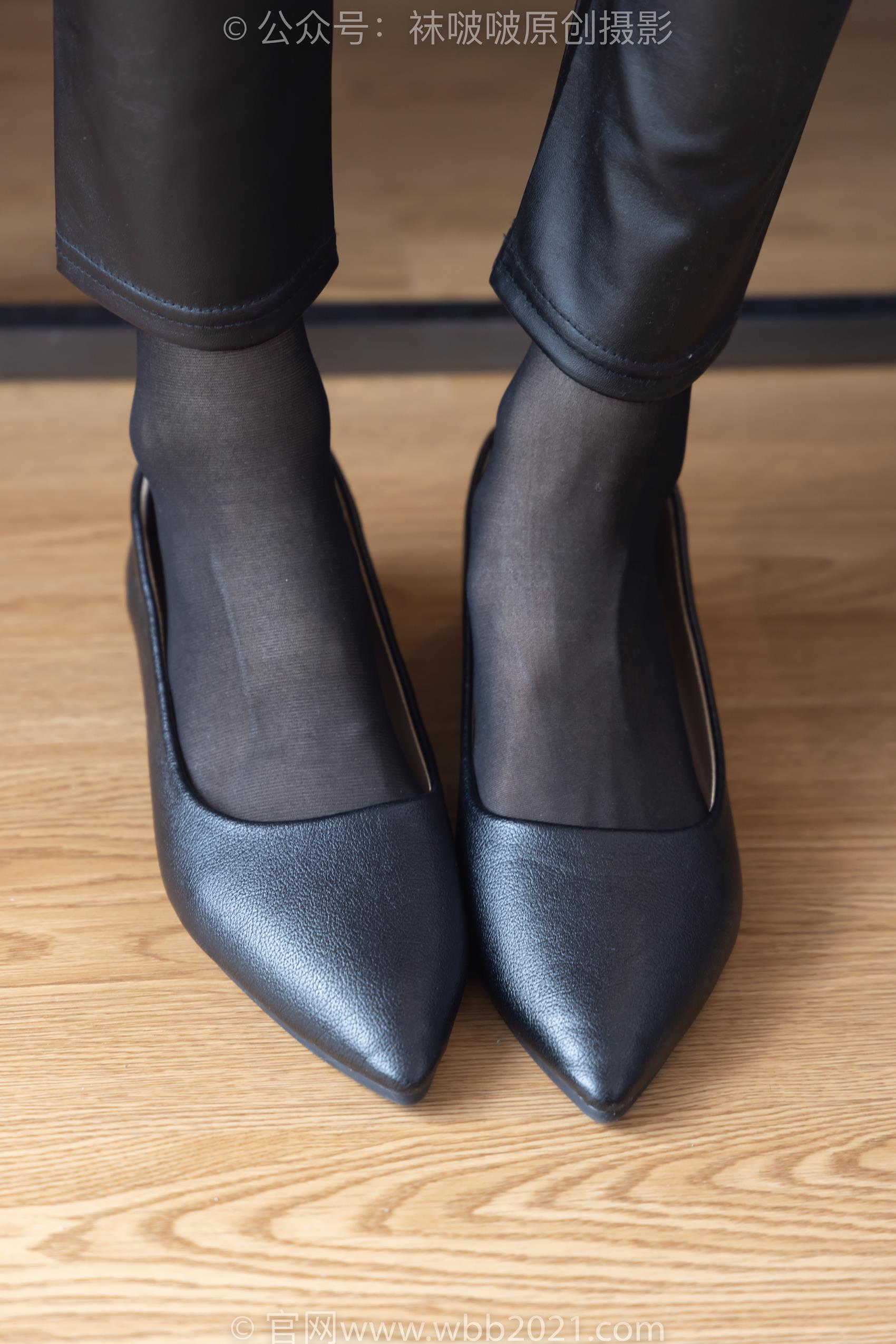 图片[16]-[BoBoSocks袜啵啵]NO.297 稚予-平底鞋、黑丝、皮裤裤里丝[140P] – 速更版-美库