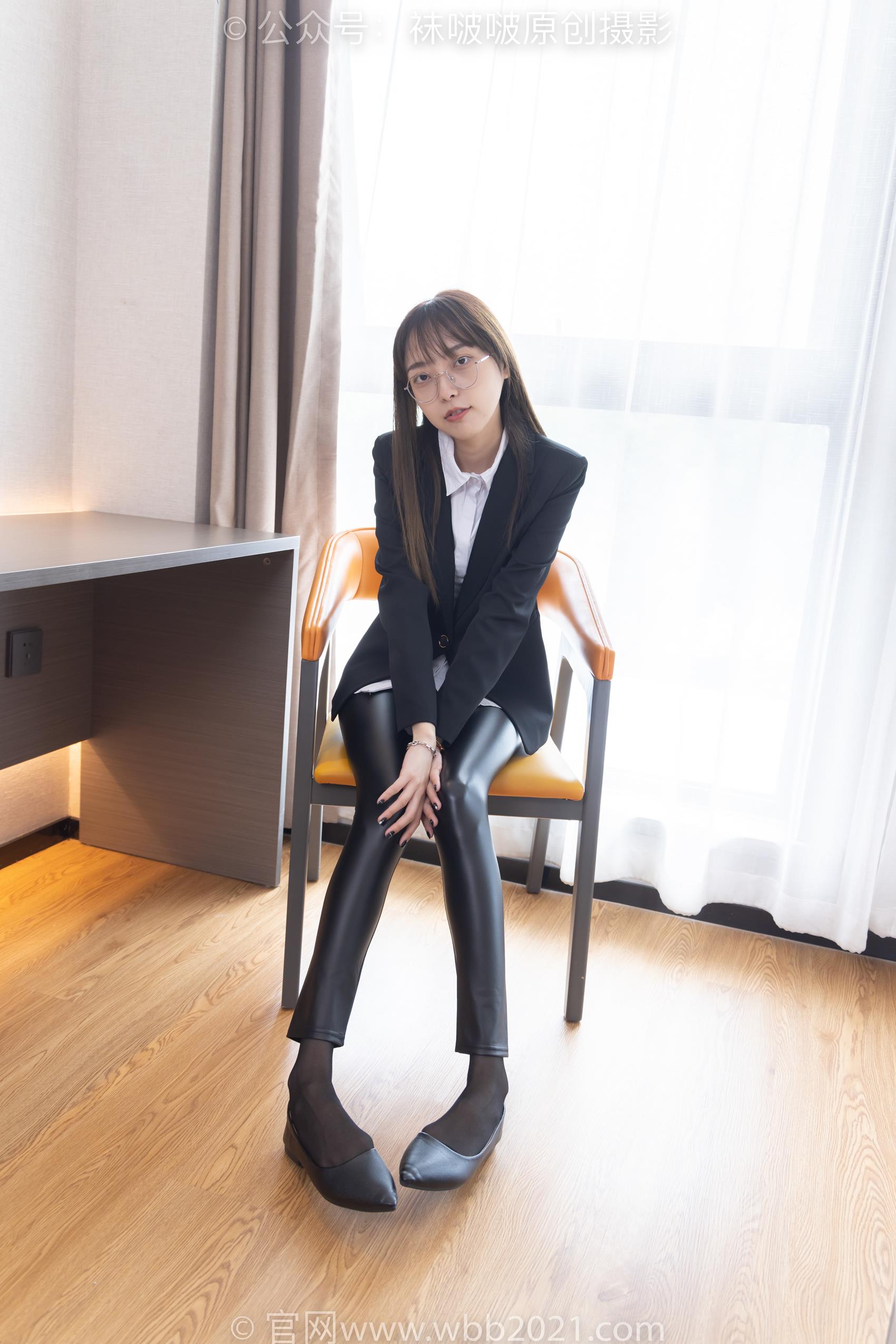 图片[29]-[BoBoSocks袜啵啵]NO.297 稚予-平底鞋、黑丝、皮裤裤里丝[140P] – 速更版-美库