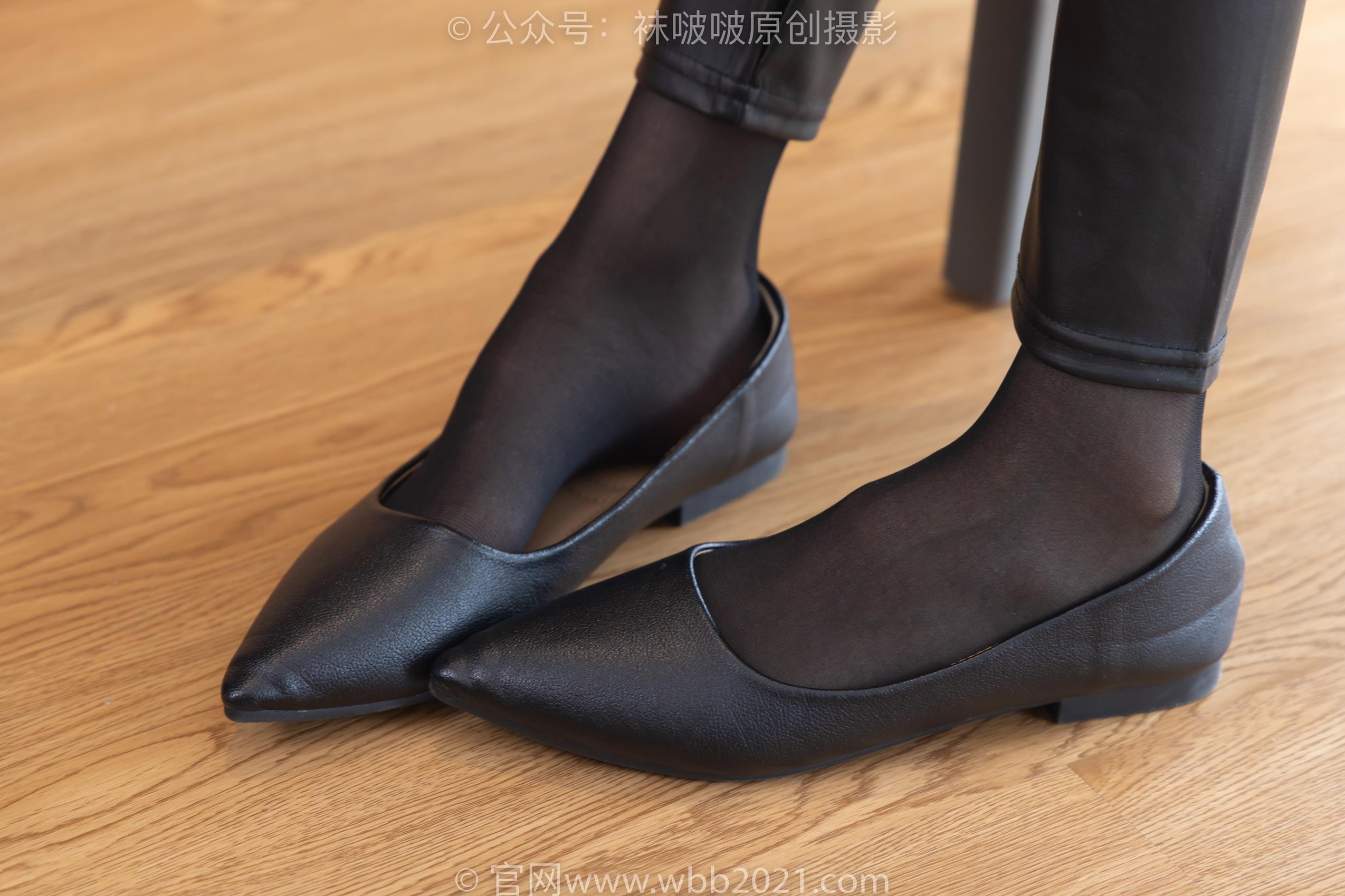 图片[35]-[BoBoSocks袜啵啵]NO.297 稚予-平底鞋、黑丝、皮裤裤里丝[140P] – 速更版-美库