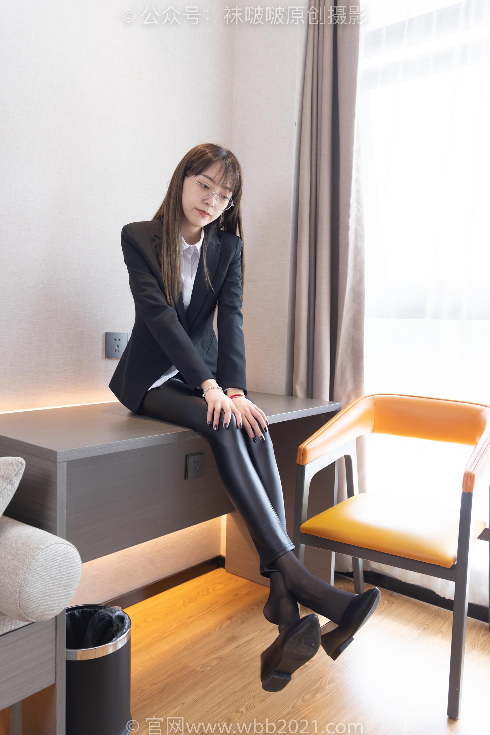 图片[42]-[BoBoSocks袜啵啵]NO.297 稚予-平底鞋、黑丝、皮裤裤里丝[140P] – 速更版-美库