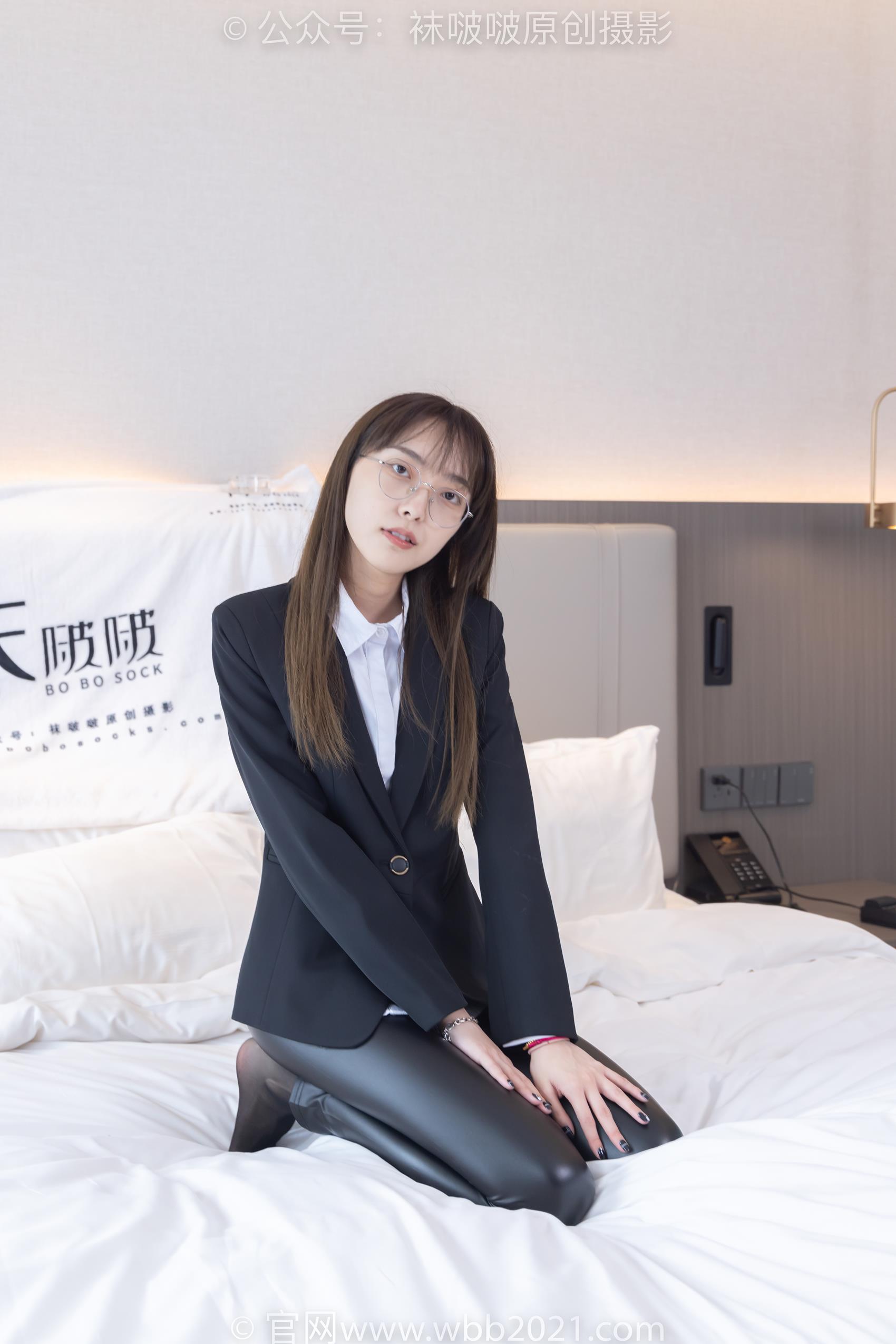 图片[70]-[BoBoSocks袜啵啵]NO.297 稚予-平底鞋、黑丝、皮裤裤里丝[140P] – 速更版-美库