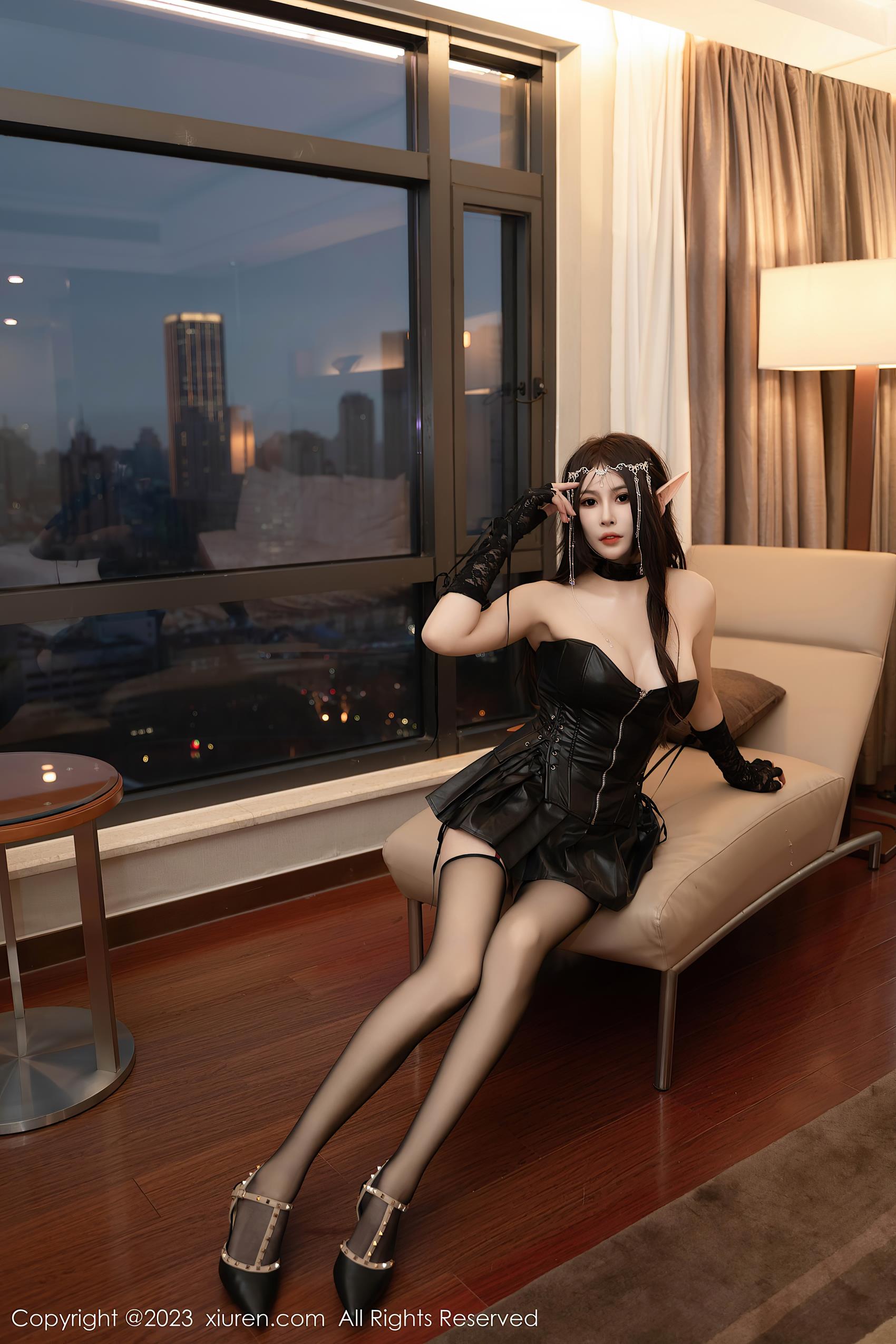 图片[14]-[Xiuren秀人网]2023.10.23 NO.7546 米亚Mia 精灵般的美女[15+1P] – 速更版-美库