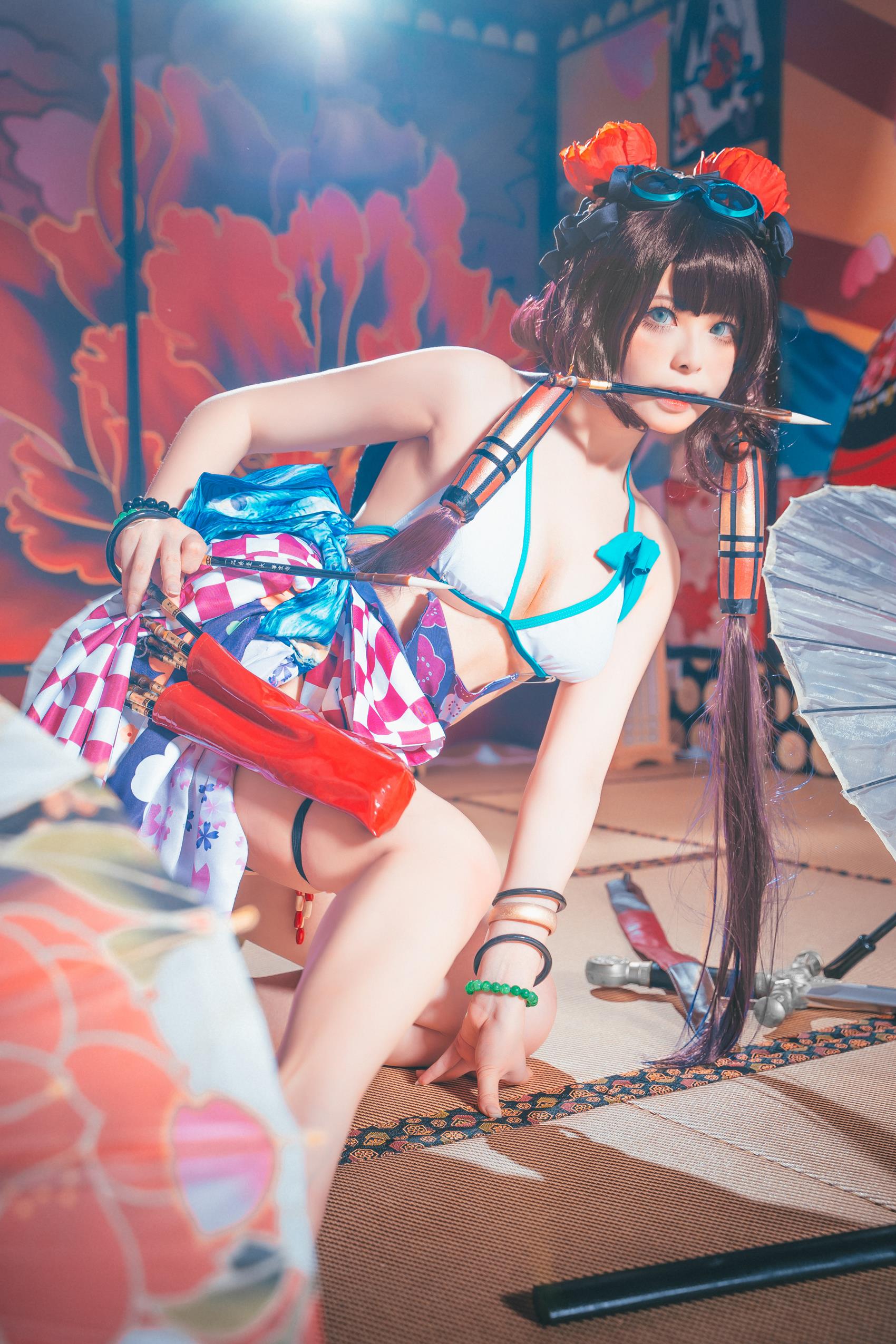 图片[19]-w百合欧皇子w – 水着阿荣[21P] – 速更版-美库