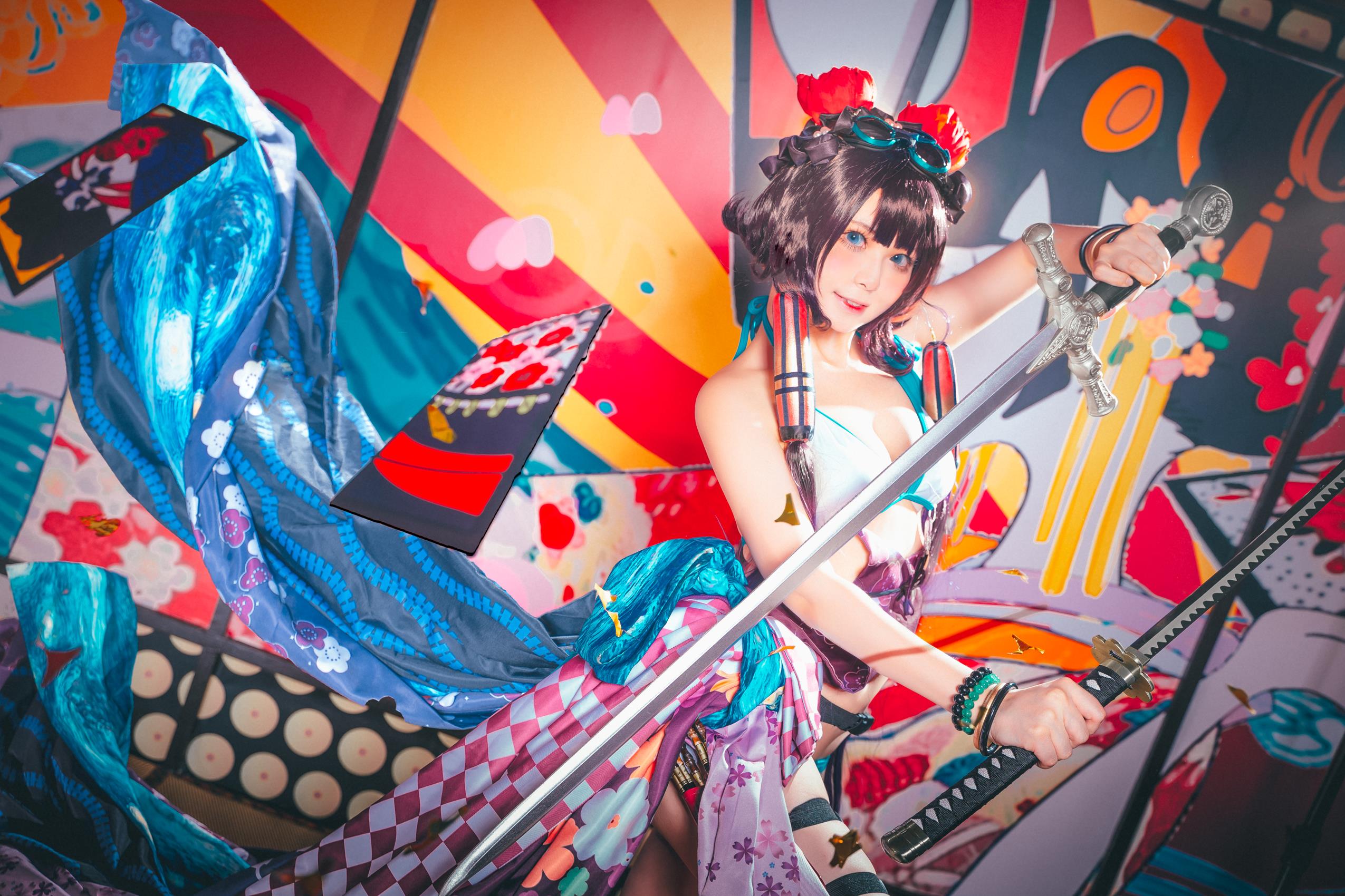 图片[21]-w百合欧皇子w – 水着阿荣[21P] – 速更版-美库