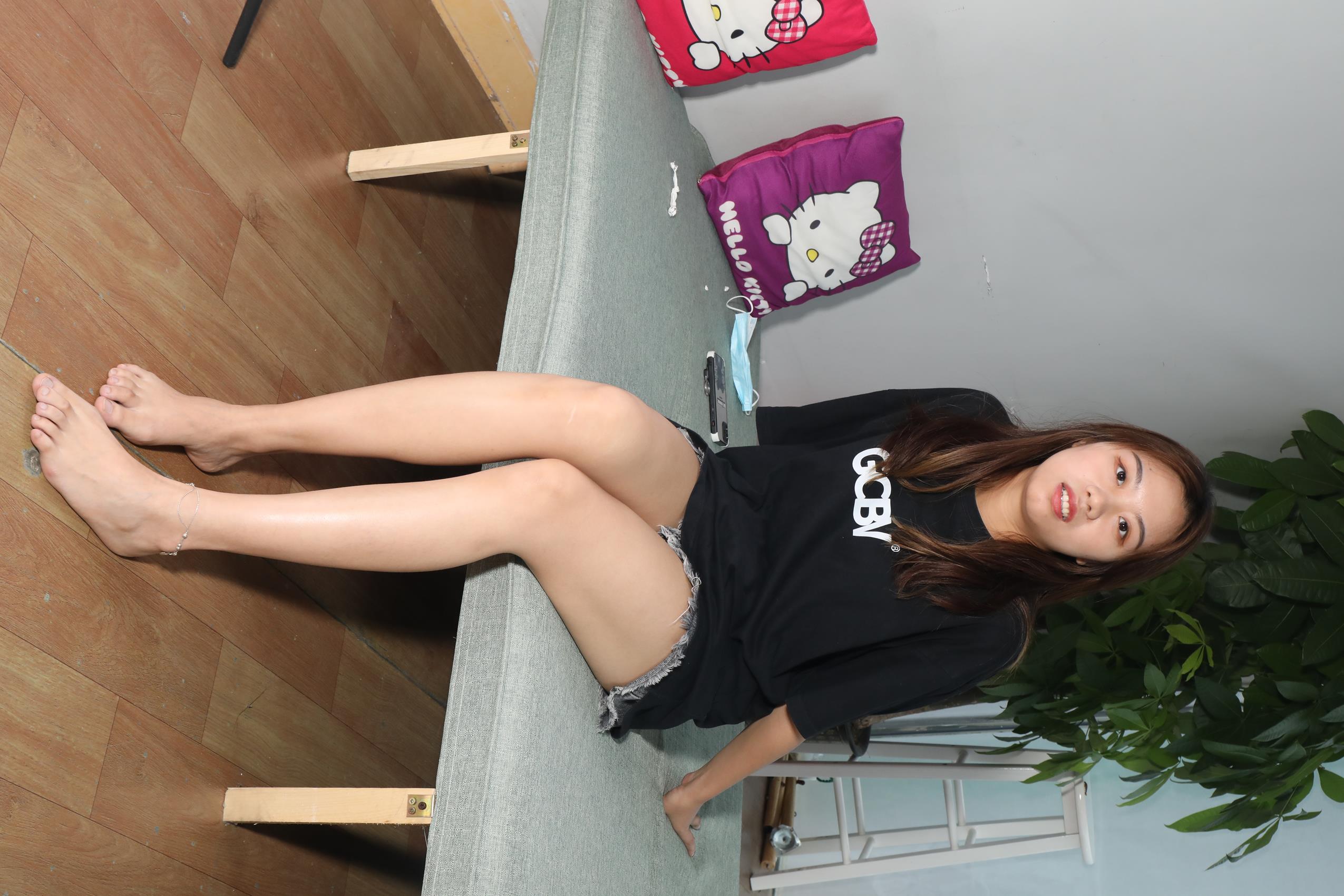 图片[78]-Pary摄影 NO.072 新模大学生小文展示36码小脚丫[230P] – 速更版-美库