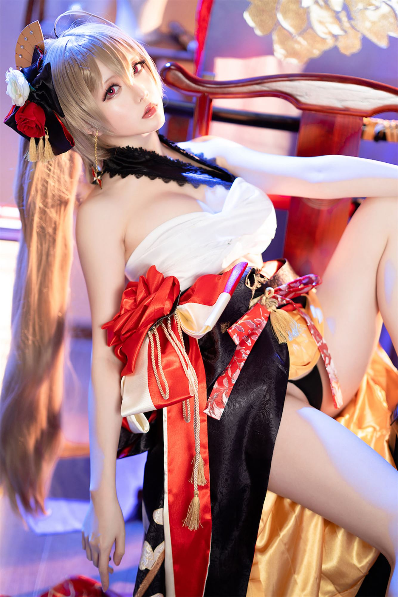 图片[16]-网紅Coser@星之迟迟@  碧蓝航线让巴尔 [34P] – 速更版-美库