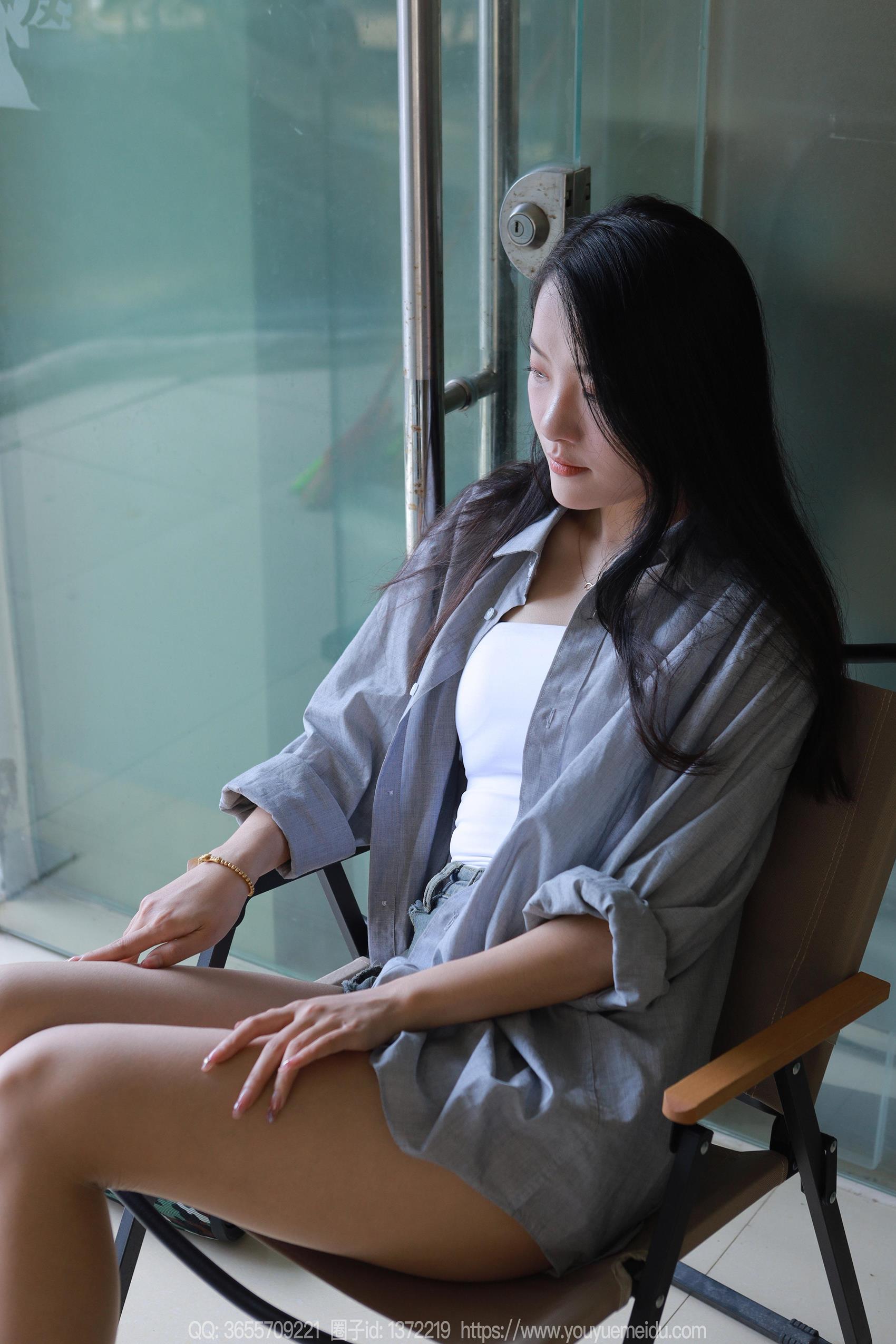 图片[15]-[IESS异思趣向] 2023.10.30 丝享家1572：婉萍《超短牛仔裤》[83P] – 速更版-美库