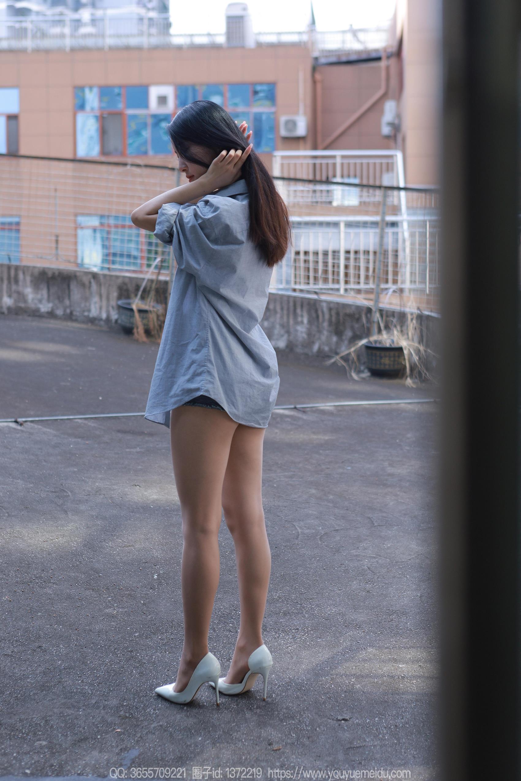 图片[21]-[IESS异思趣向] 2023.10.30 丝享家1572：婉萍《超短牛仔裤》[83P] – 速更版-美库