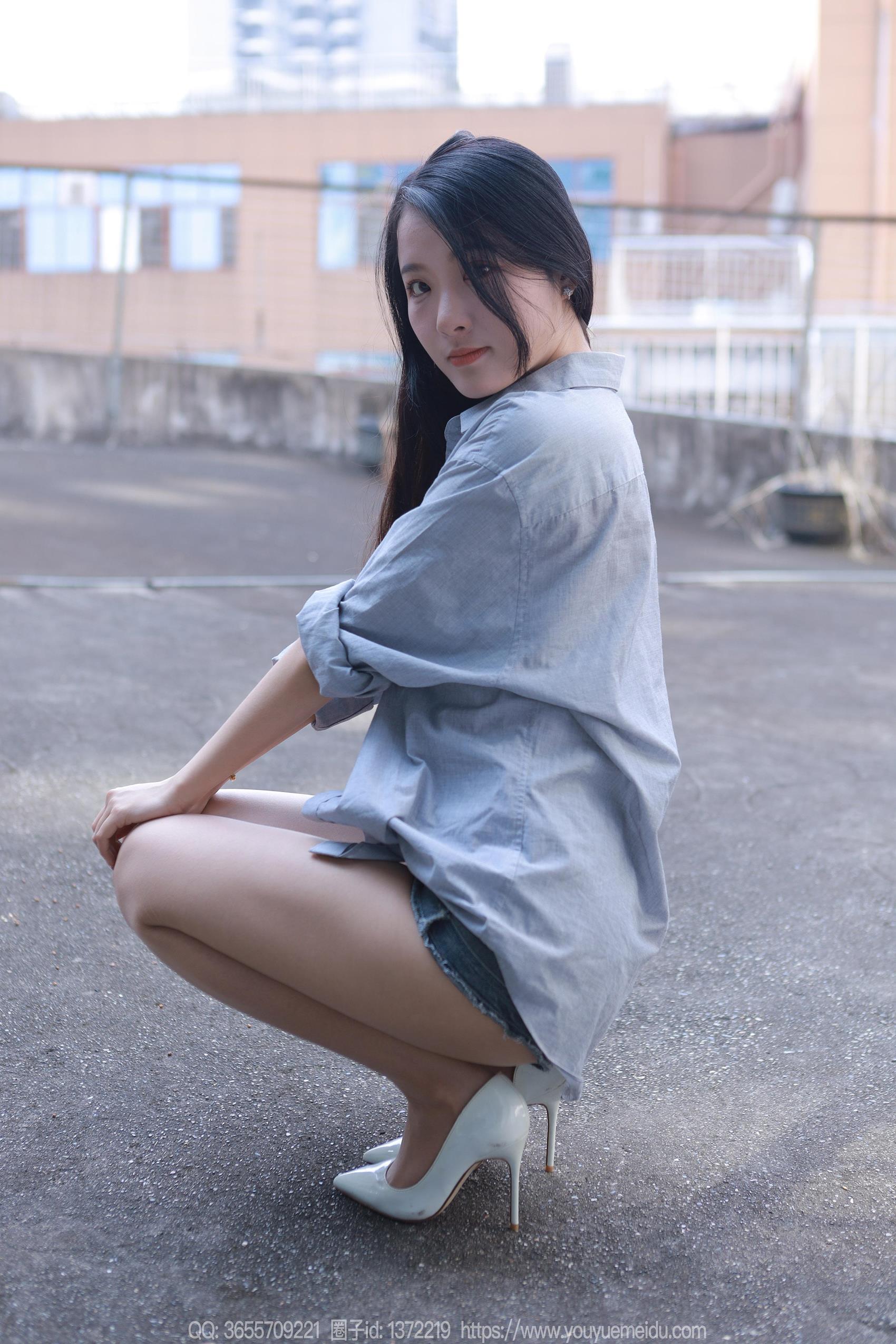 图片[28]-[IESS异思趣向] 2023.10.30 丝享家1572：婉萍《超短牛仔裤》[83P] – 速更版-美库