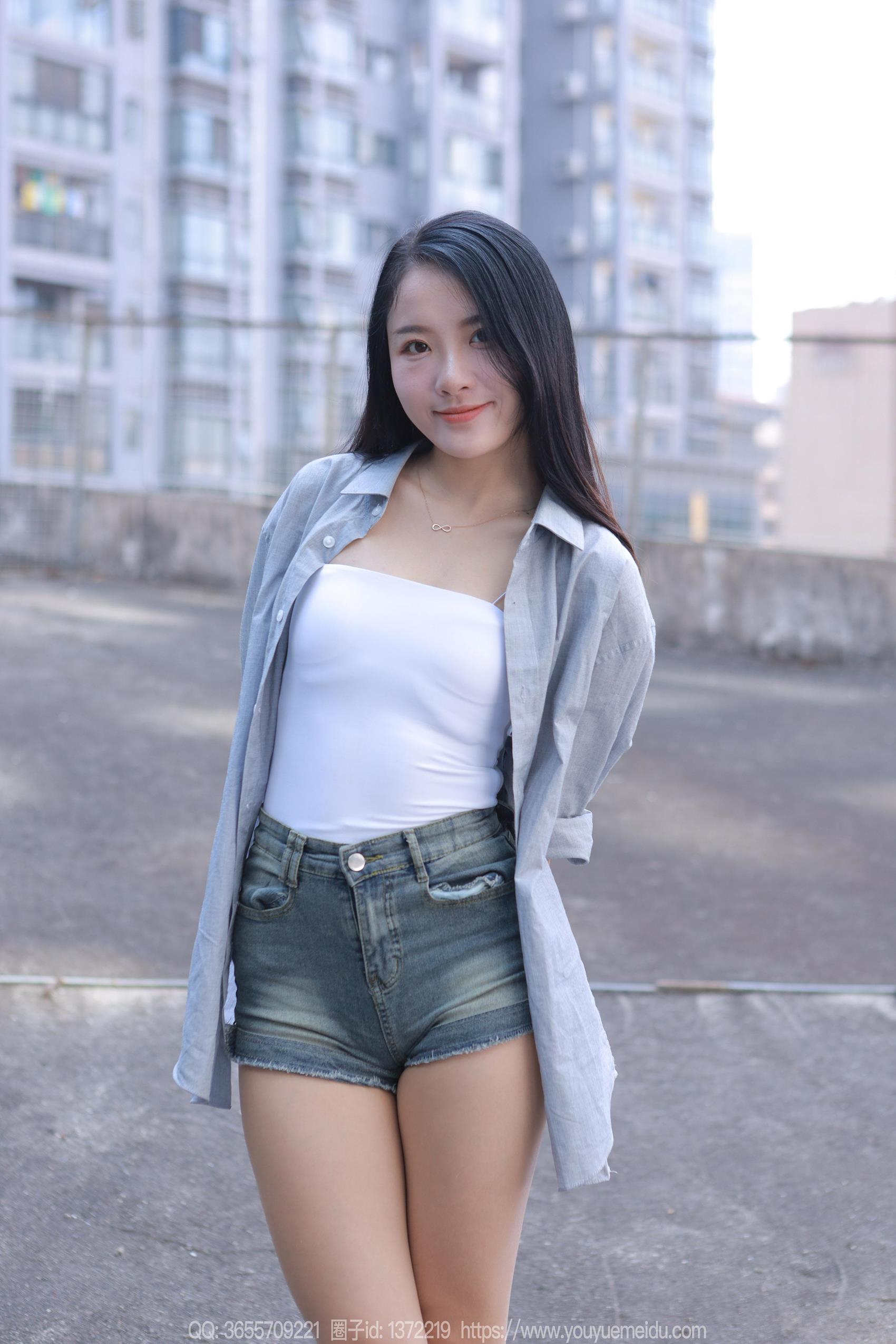 图片[36]-[IESS异思趣向] 2023.10.30 丝享家1572：婉萍《超短牛仔裤》[83P] – 速更版-美库