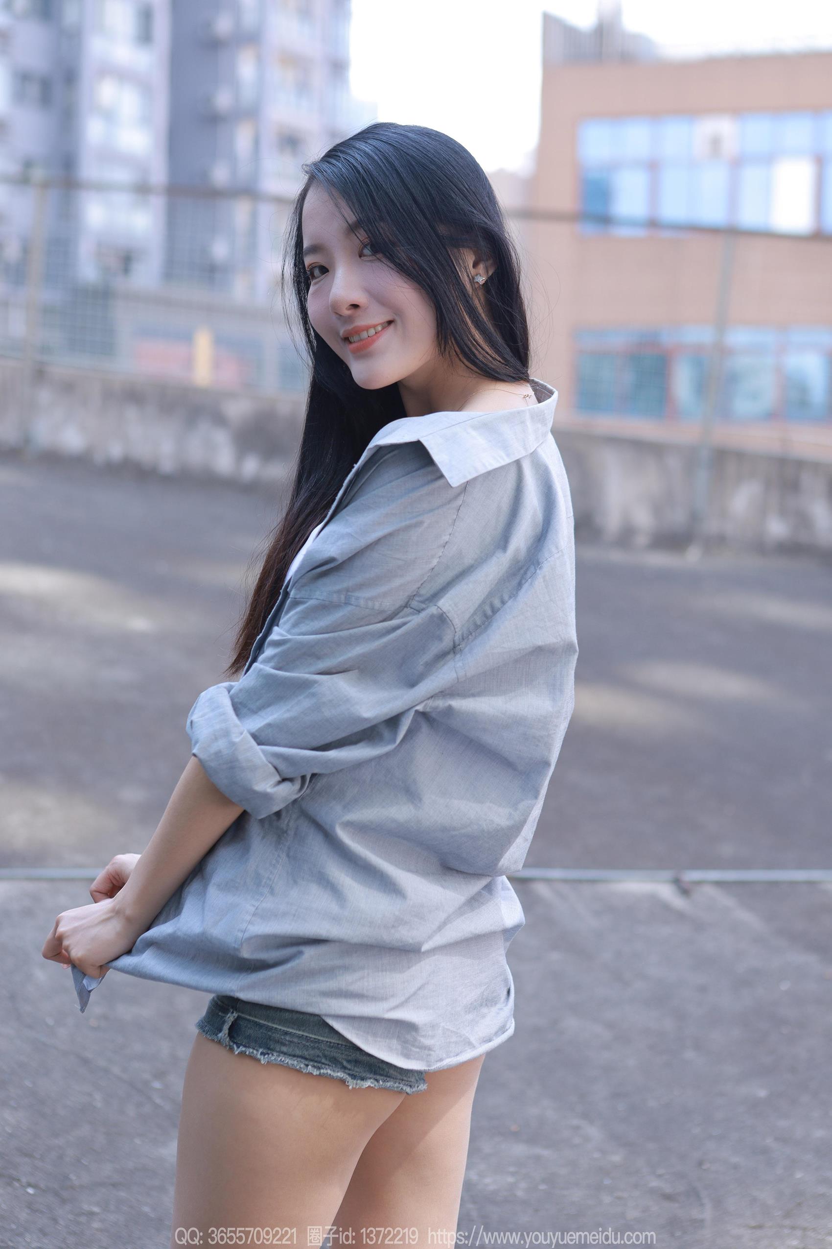 图片[47]-[IESS异思趣向] 2023.10.30 丝享家1572：婉萍《超短牛仔裤》[83P] – 速更版-美库