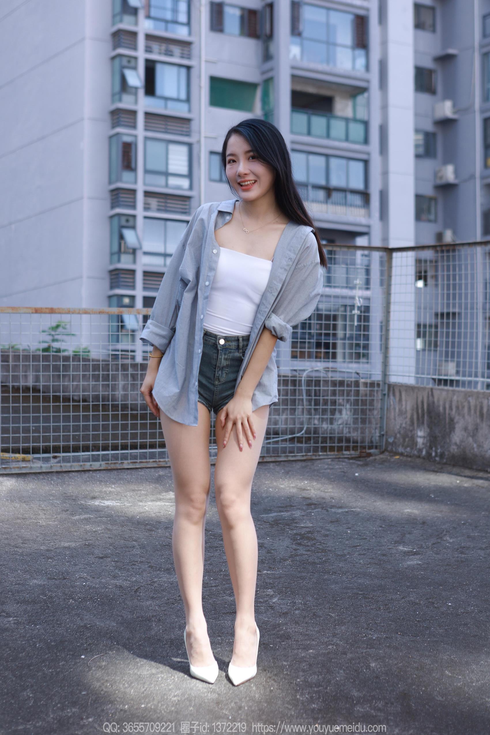 图片[57]-[IESS异思趣向] 2023.10.30 丝享家1572：婉萍《超短牛仔裤》[83P] – 速更版-美库