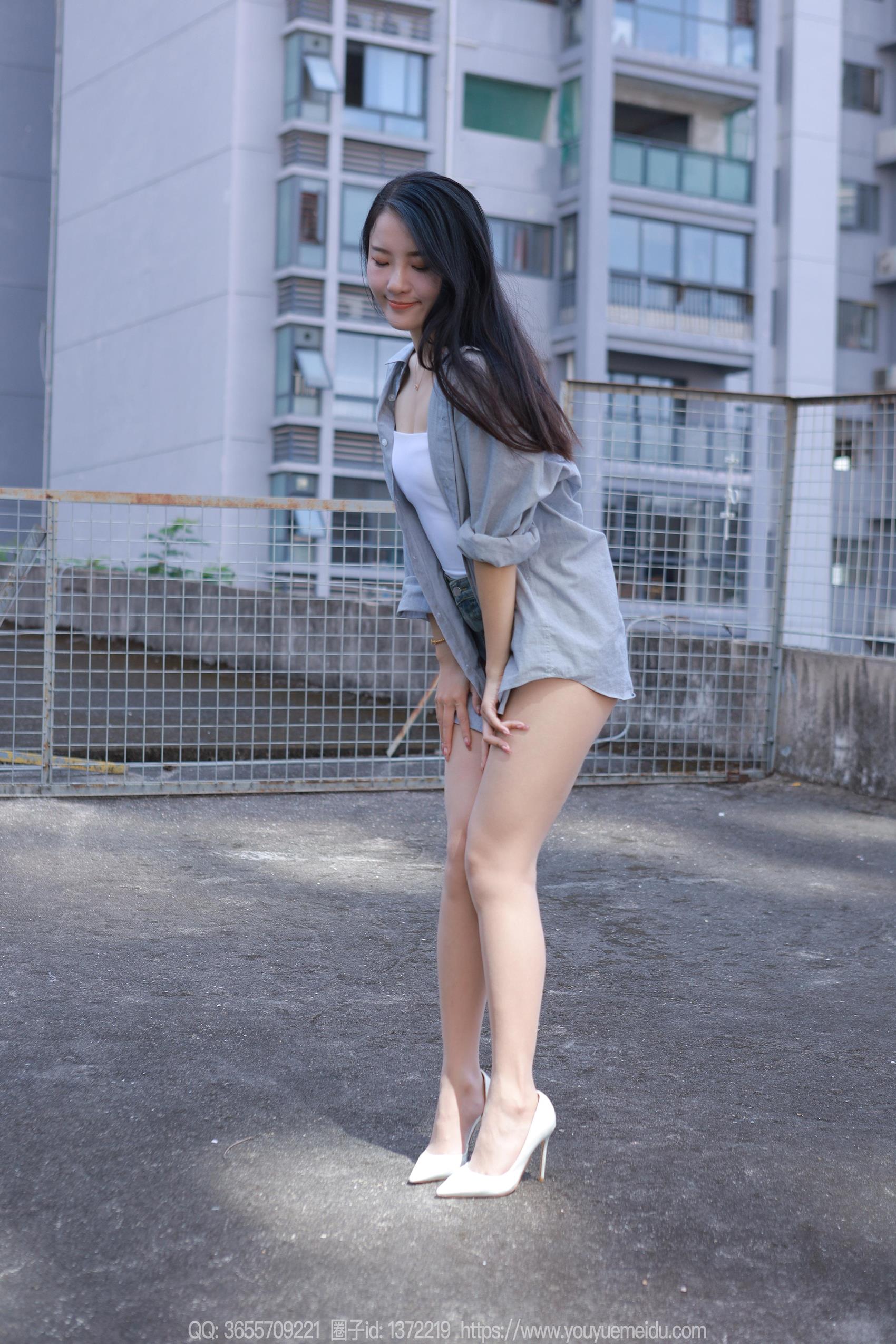 图片[58]-[IESS异思趣向] 2023.10.30 丝享家1572：婉萍《超短牛仔裤》[83P] – 速更版-美库