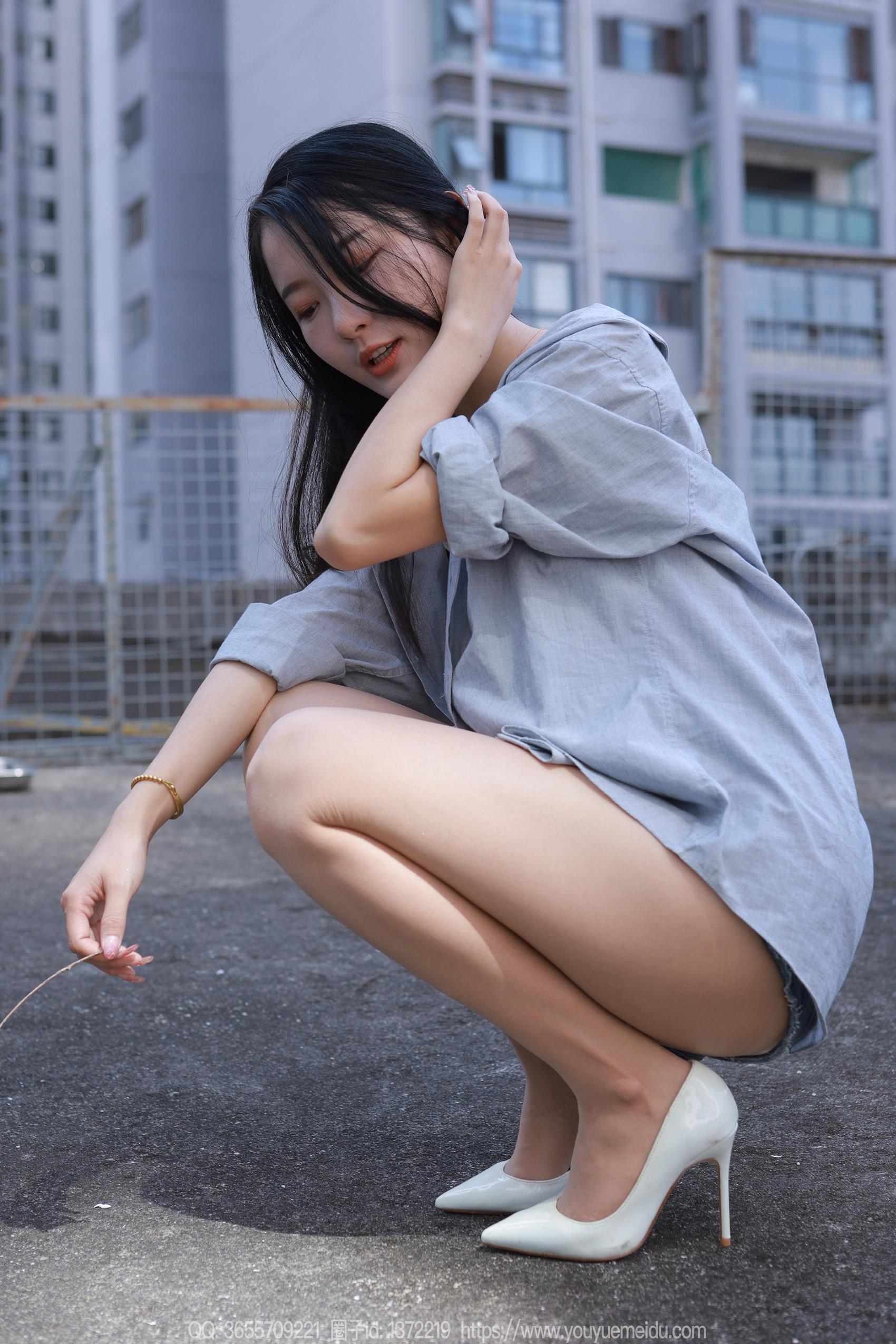 图片[62]-[IESS异思趣向] 2023.10.30 丝享家1572：婉萍《超短牛仔裤》[83P] – 速更版-美库