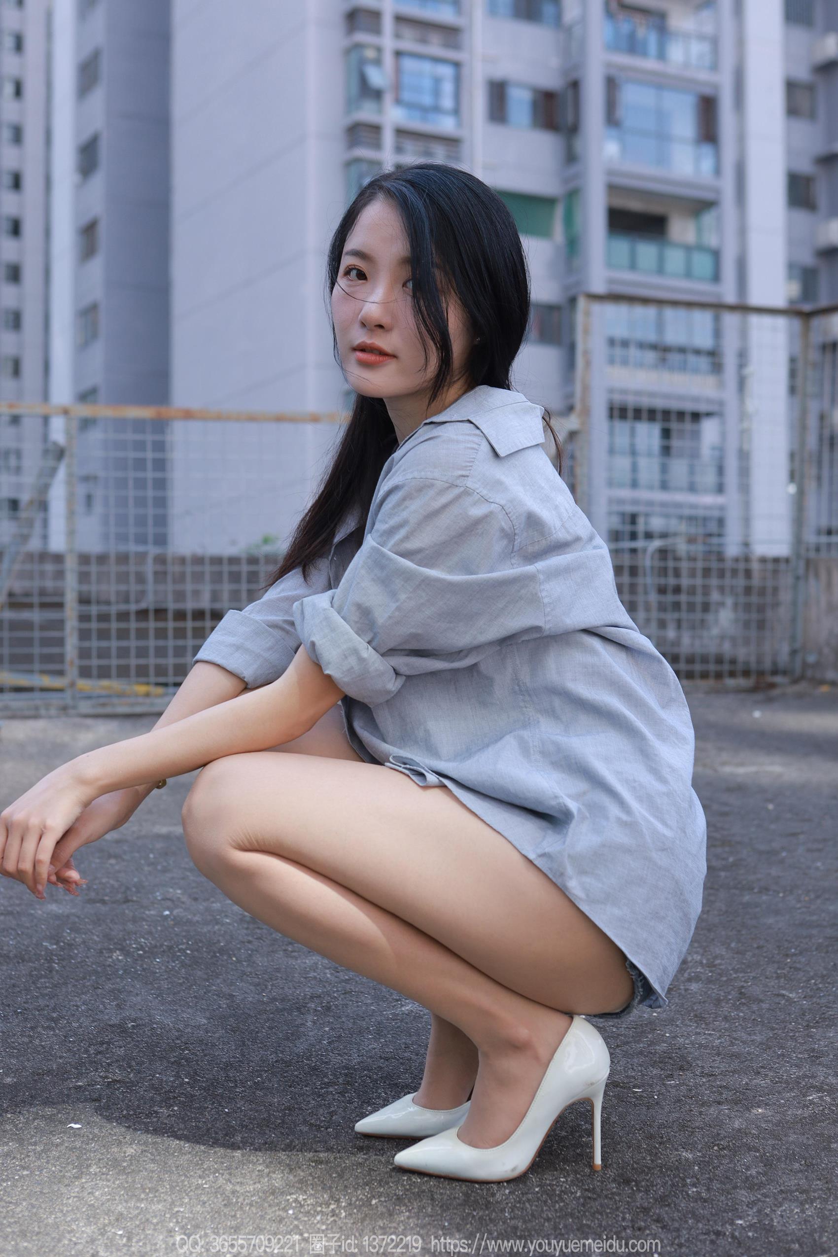 图片[64]-[IESS异思趣向] 2023.10.30 丝享家1572：婉萍《超短牛仔裤》[83P] – 速更版-美库