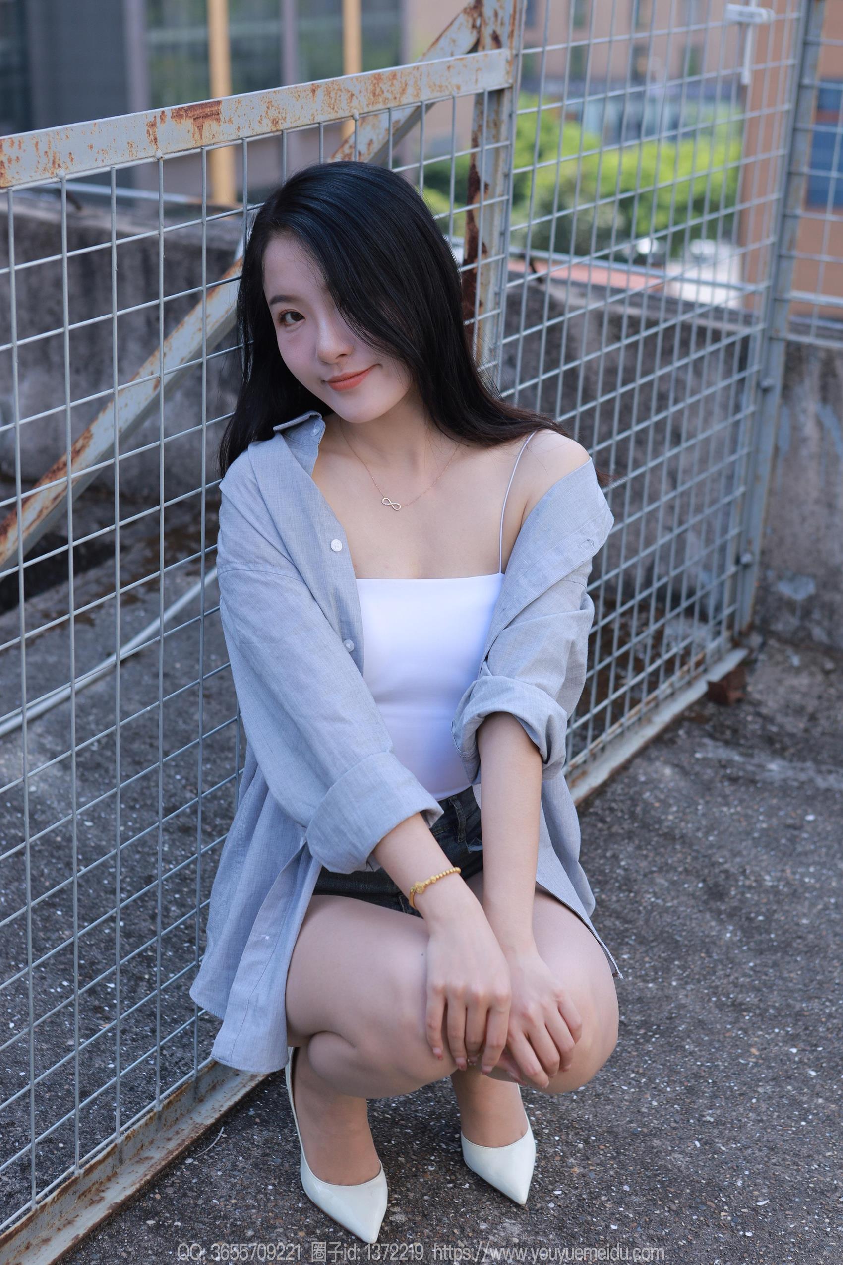 图片[72]-[IESS异思趣向] 2023.10.30 丝享家1572：婉萍《超短牛仔裤》[83P] – 速更版-美库