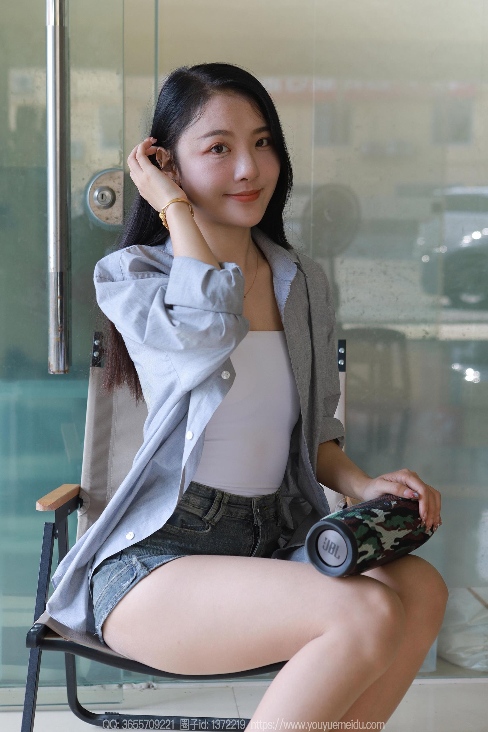 图片[84]-[IESS异思趣向] 2023.10.30 丝享家1572：婉萍《超短牛仔裤》[83P] – 速更版-美库