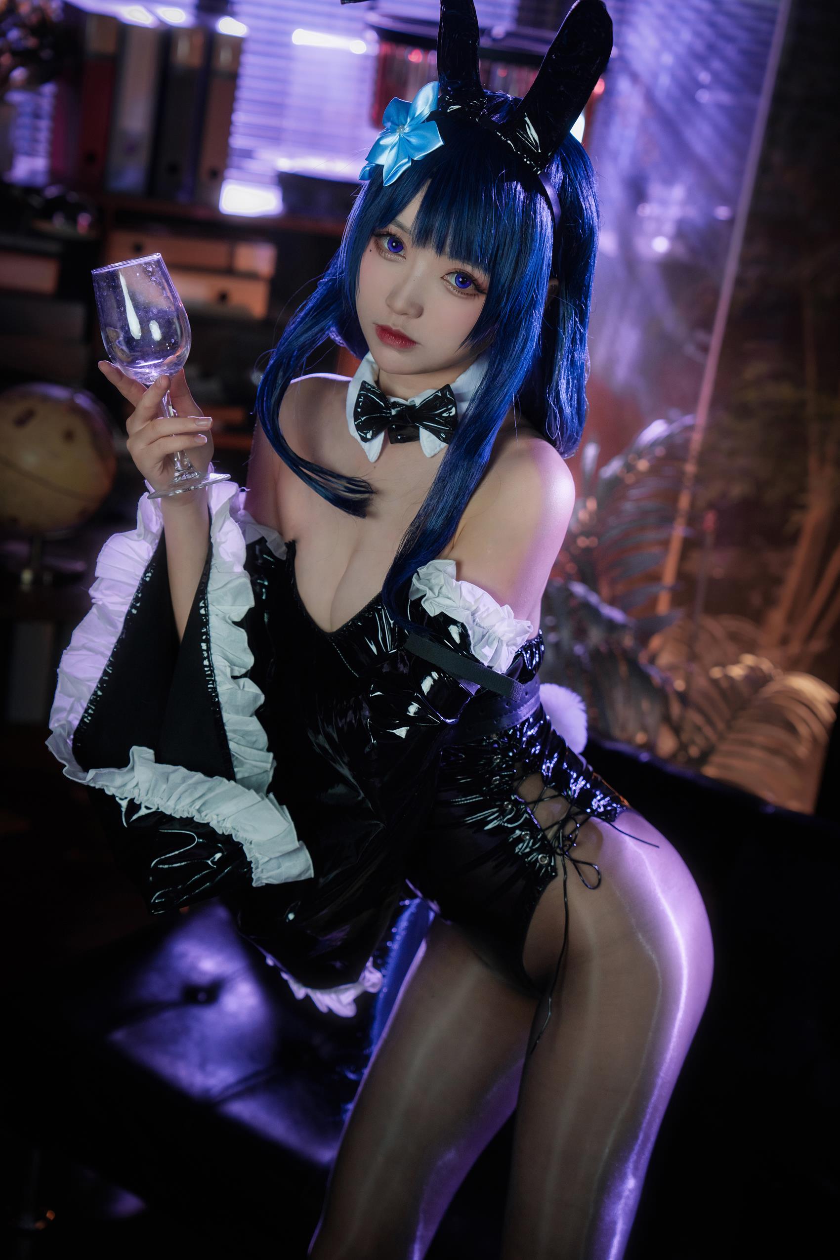 图片[15]-大大卷卷小卷  原神雷电将军 兔女郎[15P] – 速更版-美库