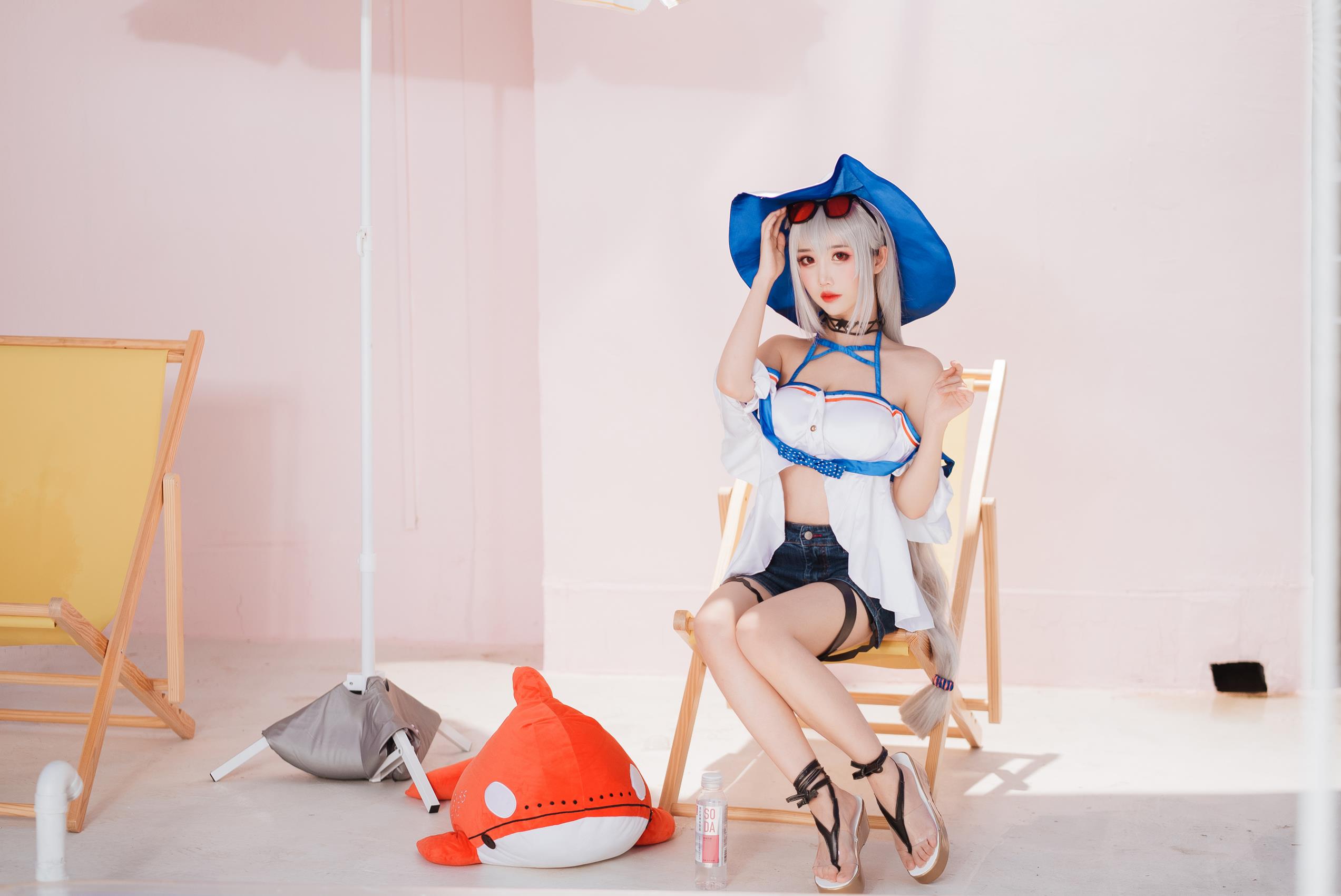 图片[11]-面饼仙儿 – 斯卡蒂泳装[18P] – 速更版-美库