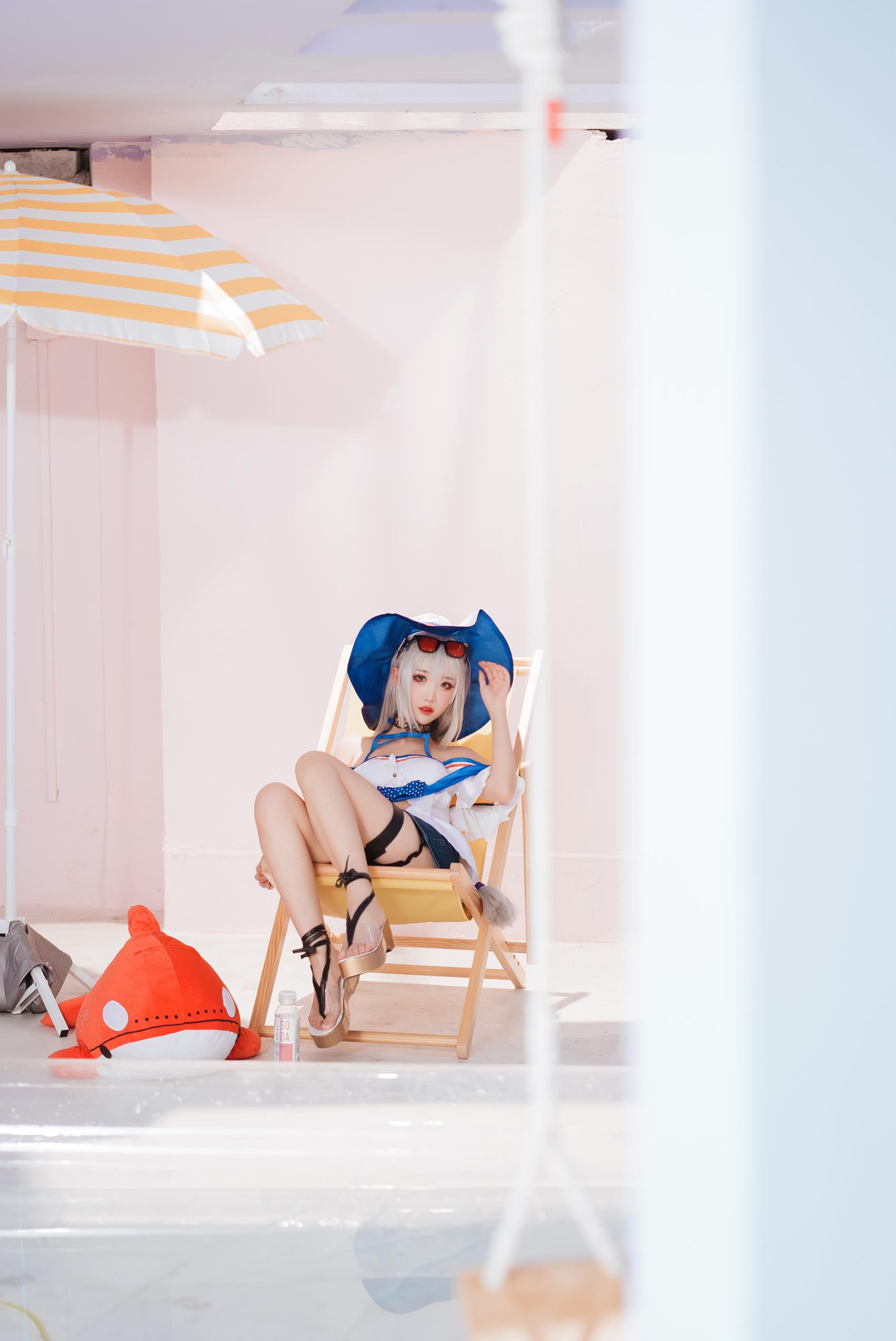 图片[12]-面饼仙儿 – 斯卡蒂泳装[18P] – 速更版-美库