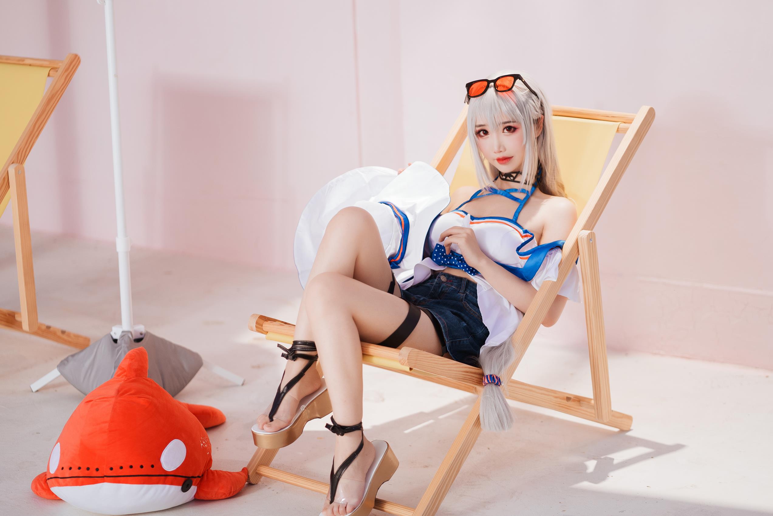 图片[13]-面饼仙儿 – 斯卡蒂泳装[18P] – 速更版-美库