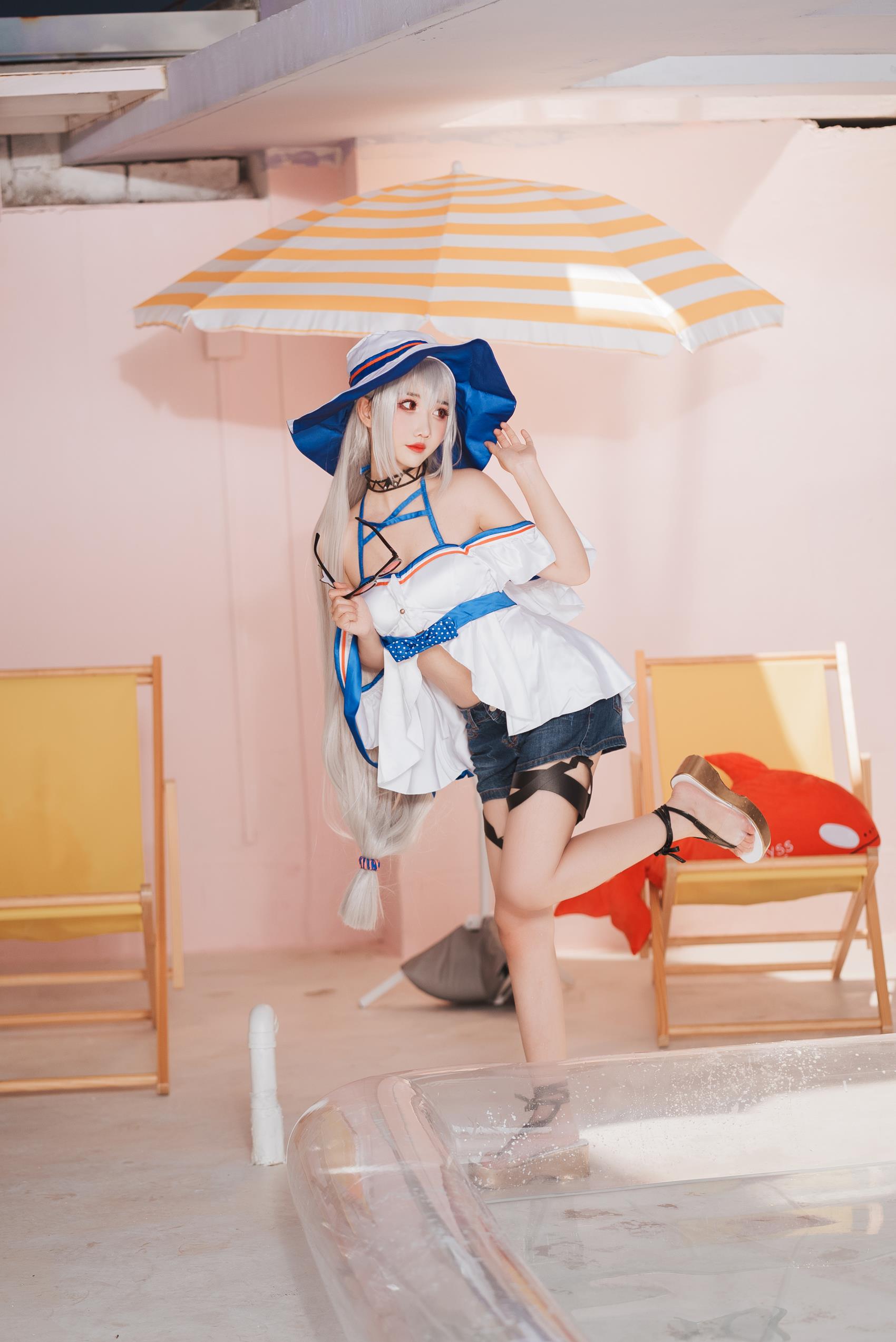 图片[16]-面饼仙儿 – 斯卡蒂泳装[18P] – 速更版-美库