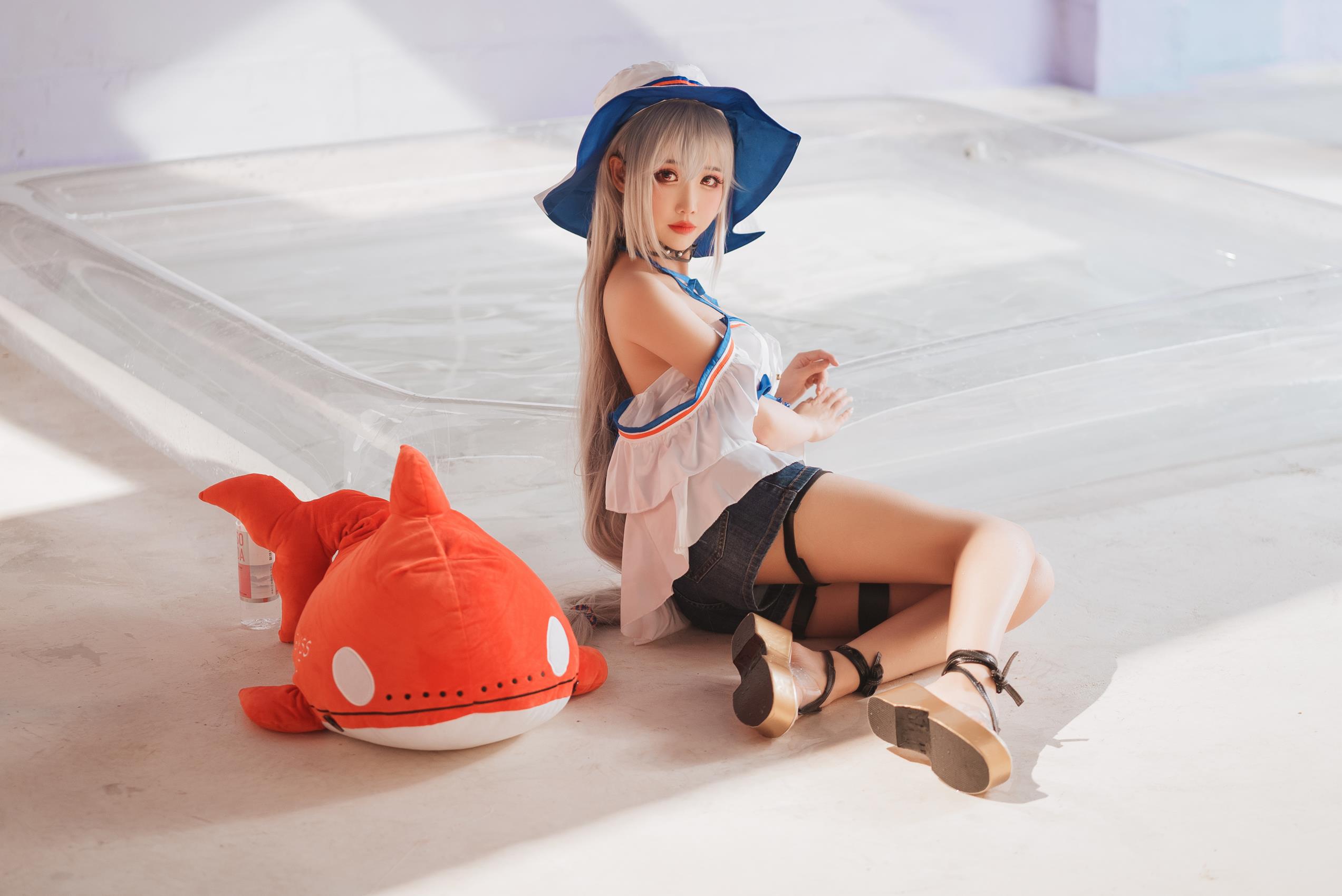 图片[18]-面饼仙儿 – 斯卡蒂泳装[18P] – 速更版-美库