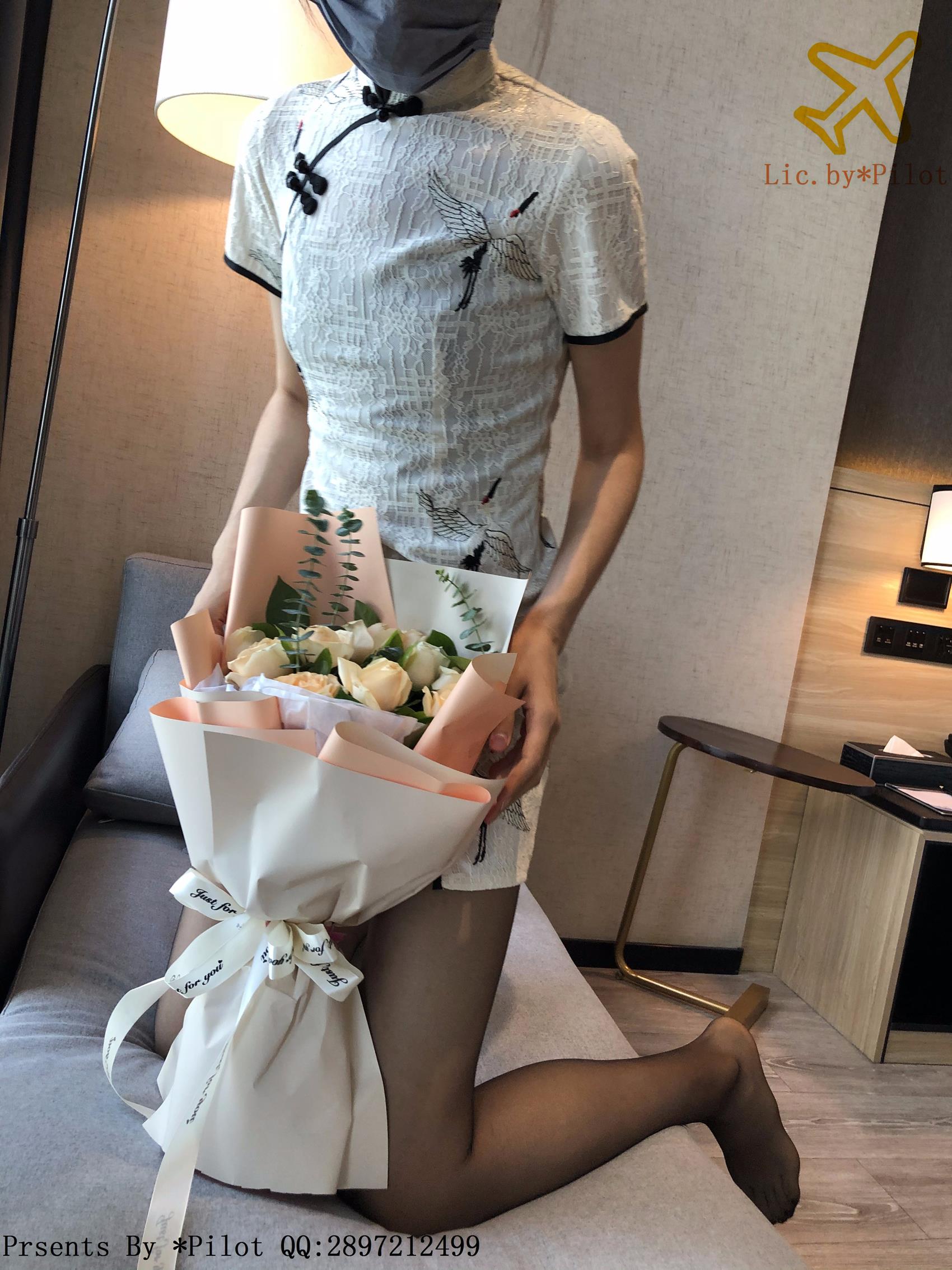 图片[31]-[Pilot]NO.011 小乐-旗袍灰丝[50P] – 速更版-美库