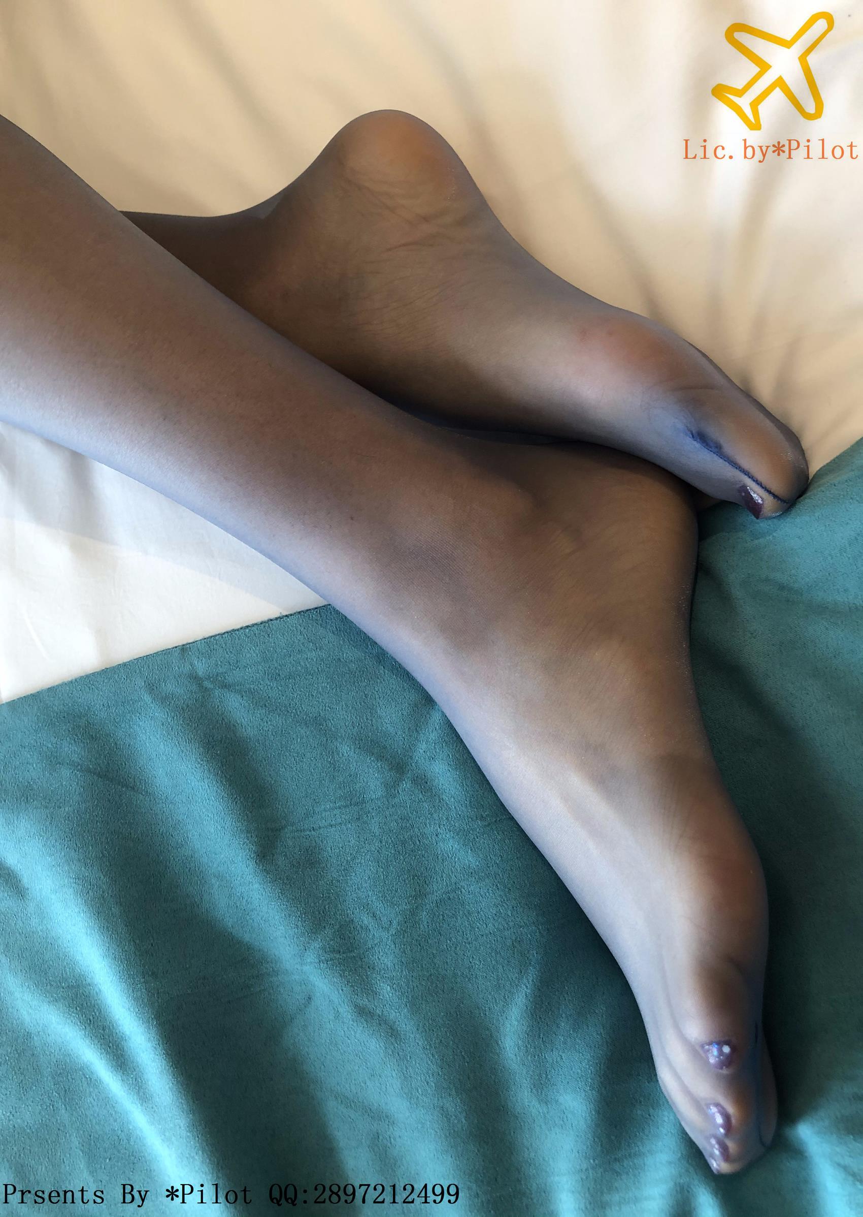 图片[46]-[Pilot]NO.011 小乐-旗袍灰丝[50P] – 速更版-美库