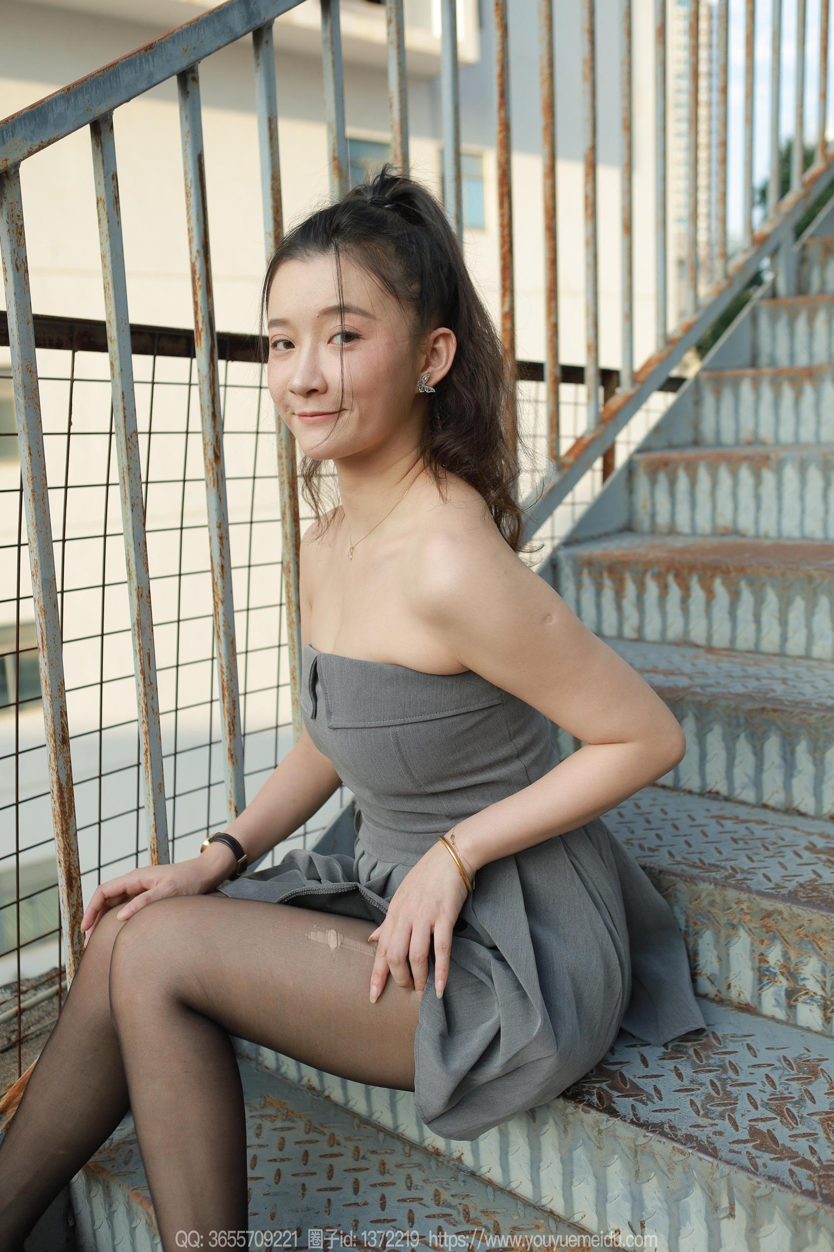 图片[72]-[IESS异思趣向] 2023.11.01 丝享家1574：秋秋《灰色小礼裙》[78P] – 速更版-美库