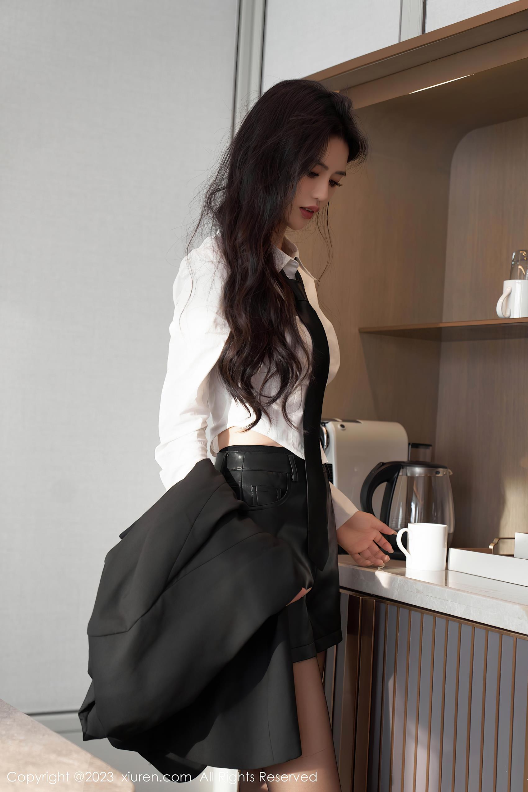 图片[14]-[Xiuren秀人网]2023.10.25 NO.7560 浅浅Danny 皮裤黑丝[68+1P] – 速更版-美库