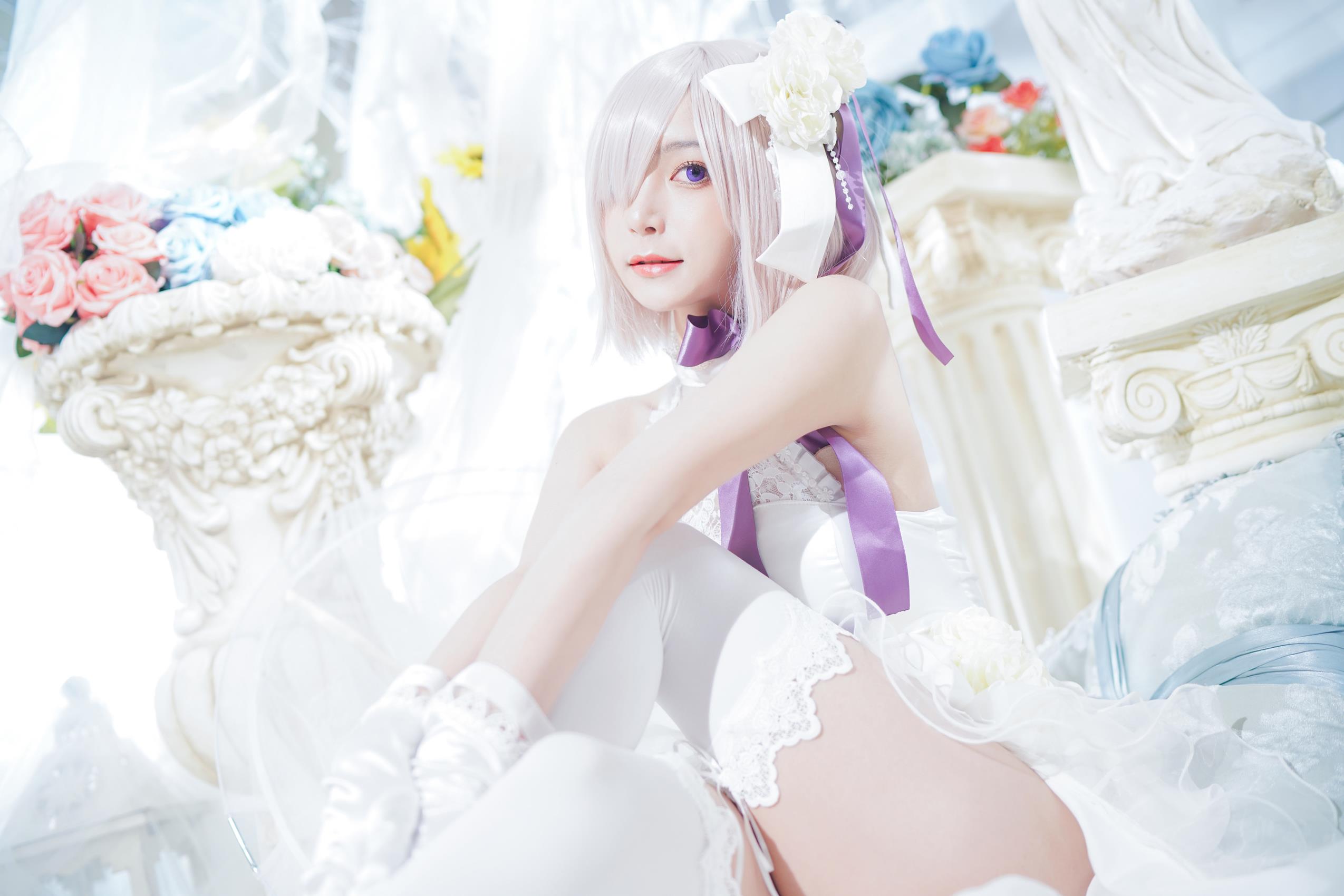 图片[16]-星野saor – 玛修周年礼服[16P] – 速更版-美库