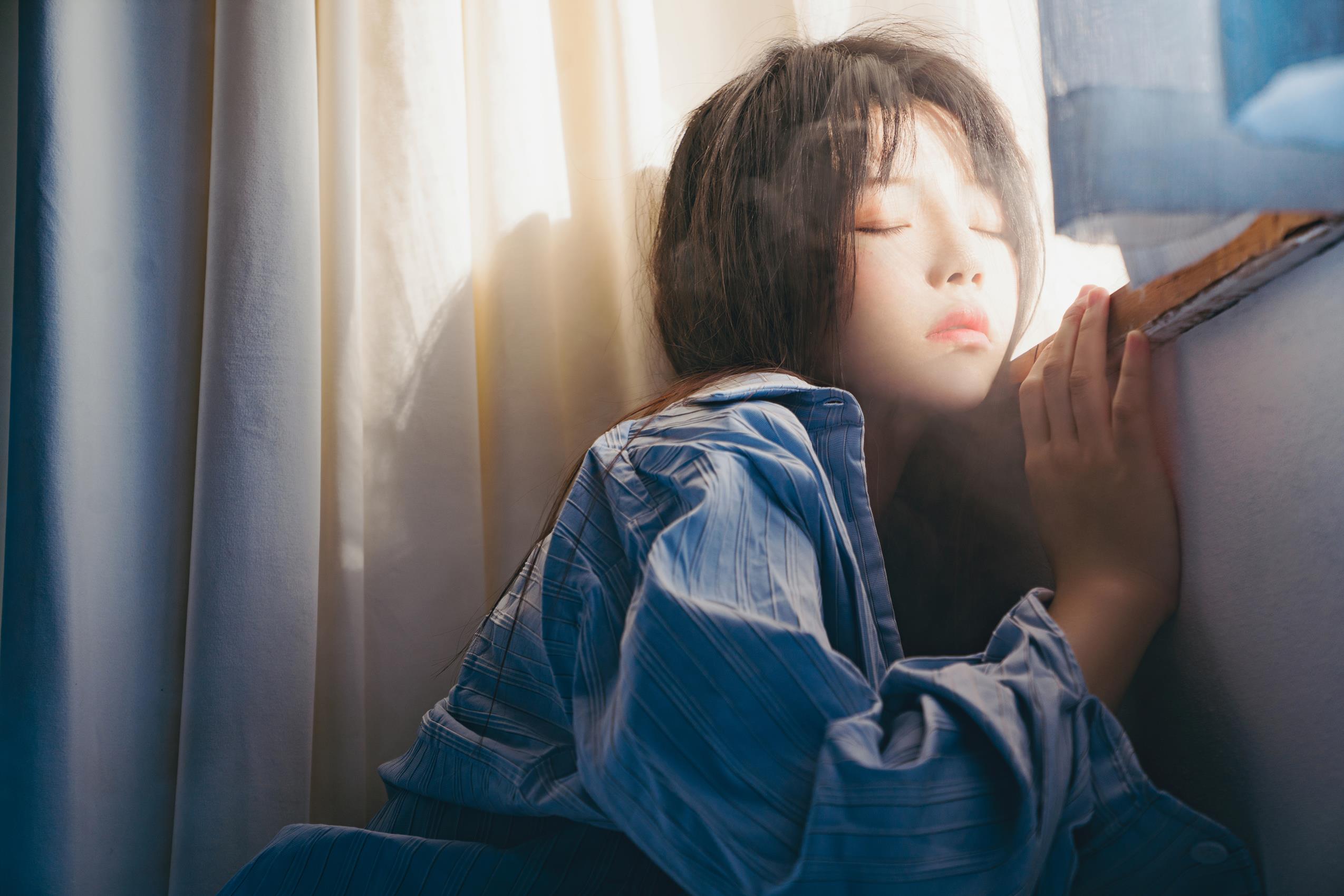 图片[38]-桜桃喵 – 蓝衬衫[41P] – 速更版-美库