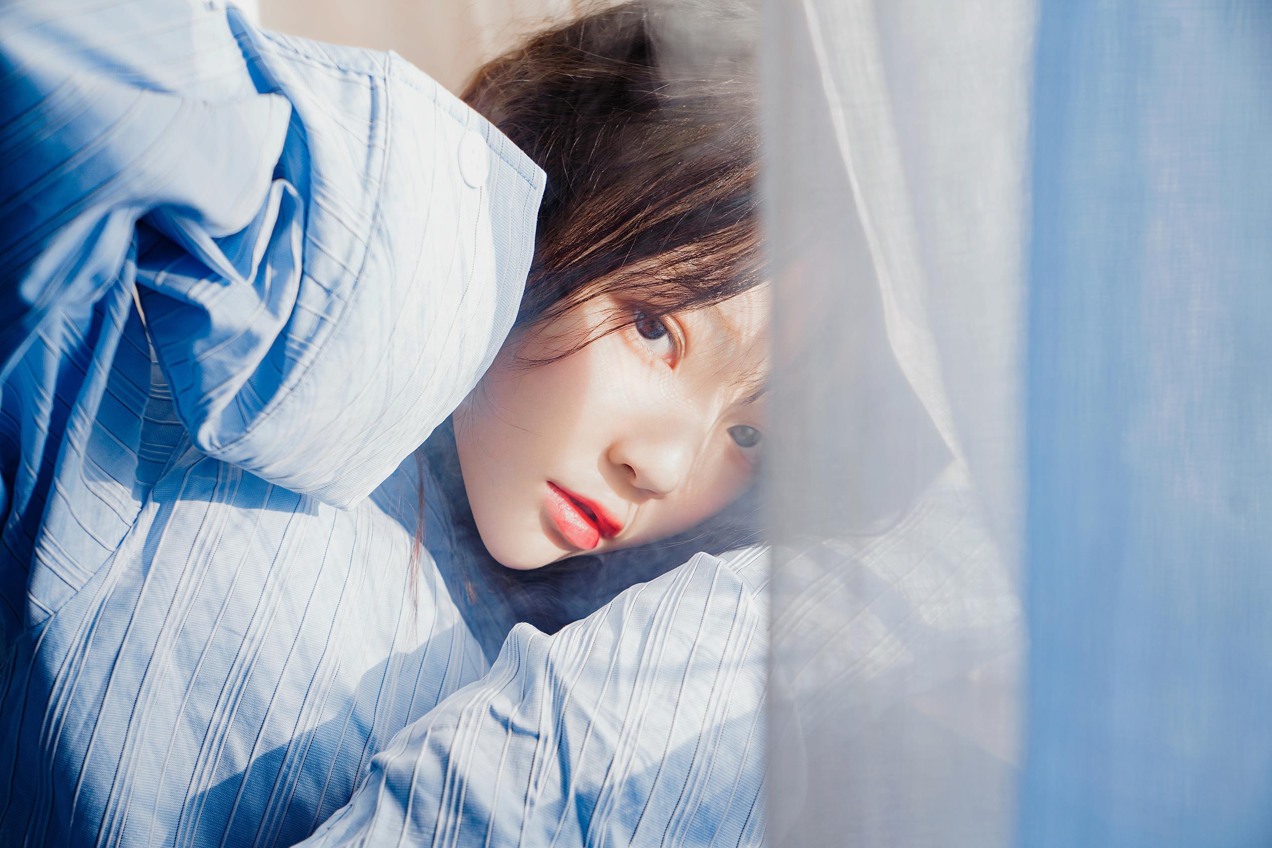 图片[41]-桜桃喵 – 蓝衬衫[41P] – 速更版-美库