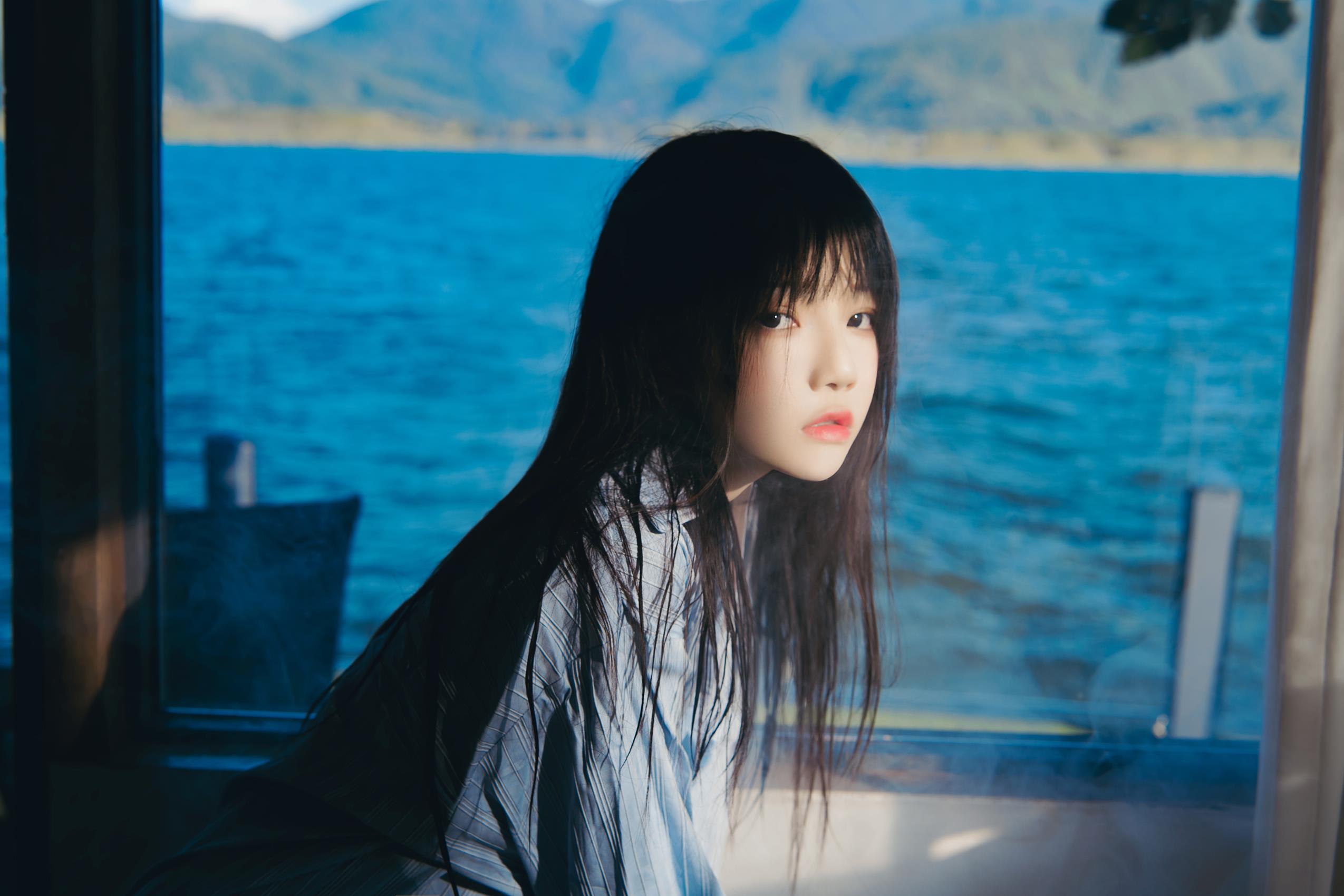 图片[42]-桜桃喵 – 蓝衬衫[41P] – 速更版-美库